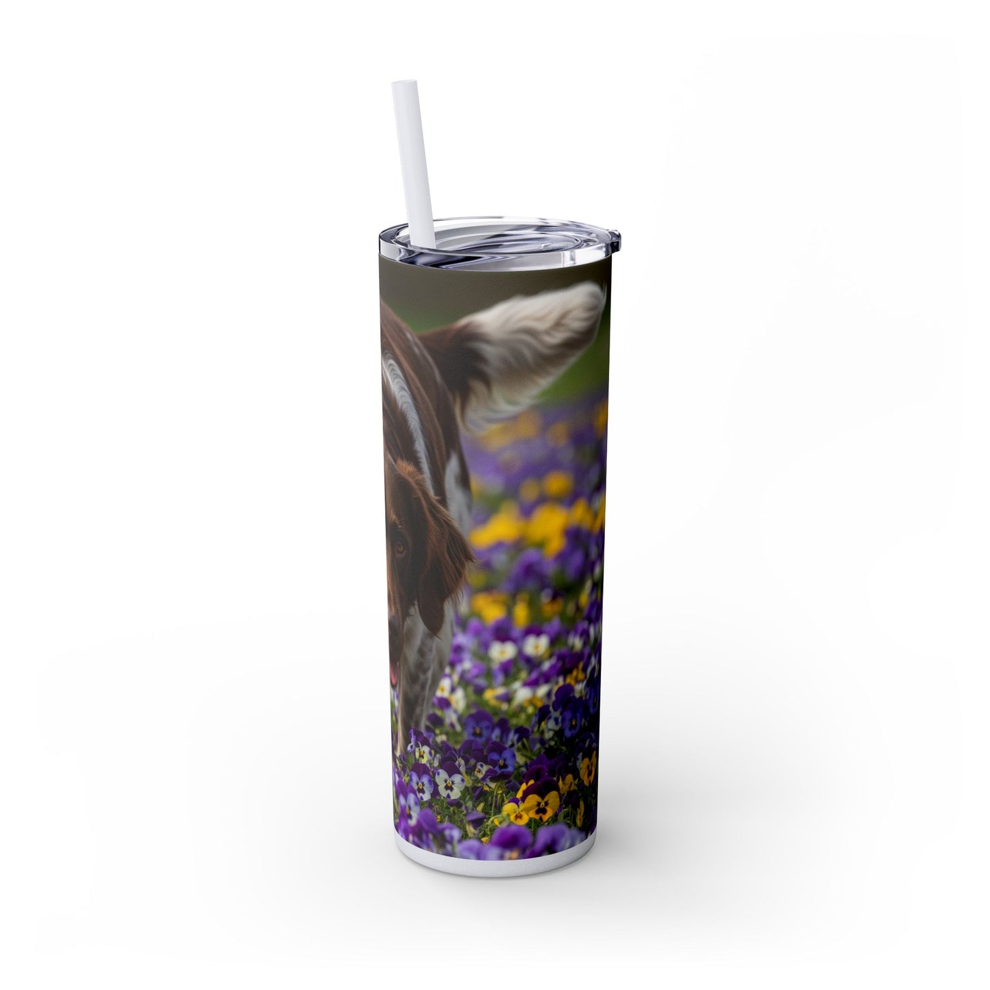 Large Munsterlander Tumbler with Straw, 20oz