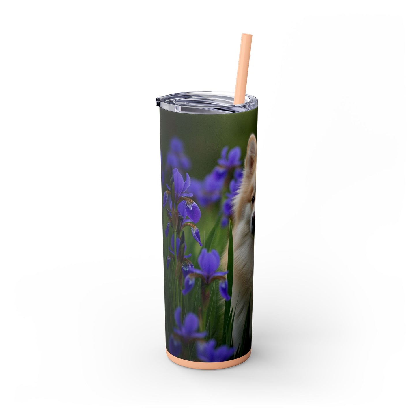 Pomsky Tumbler with Straw, 20oz