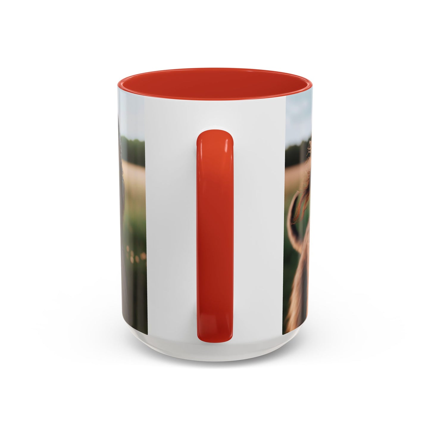 Scottish Deerhound Accent Coffee Mug - Perfect Gift for Dog Lovers