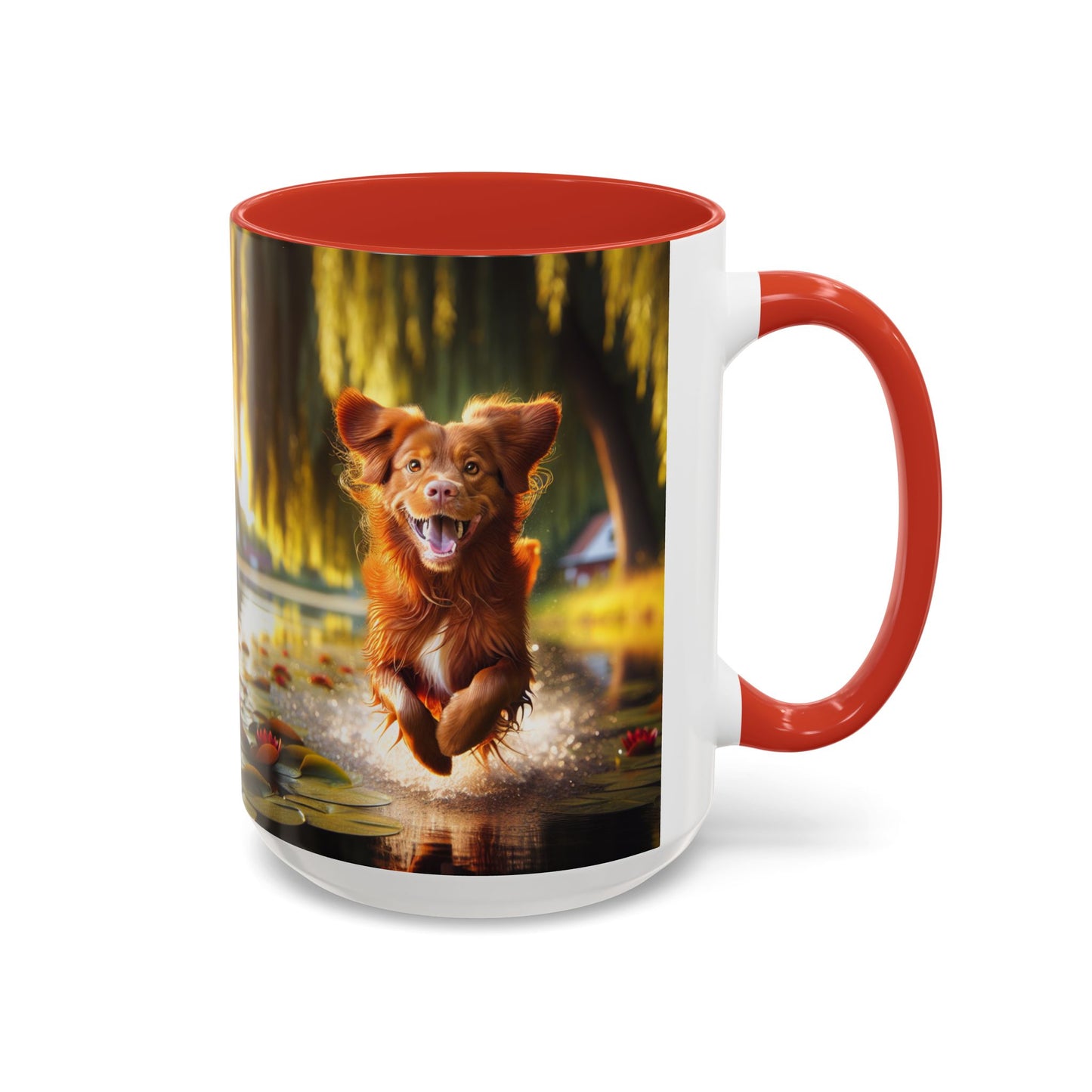 Nova Scotia Duck Trolling Retriever Accent Coffee Mug - Perfect Gift for Dog Lovers