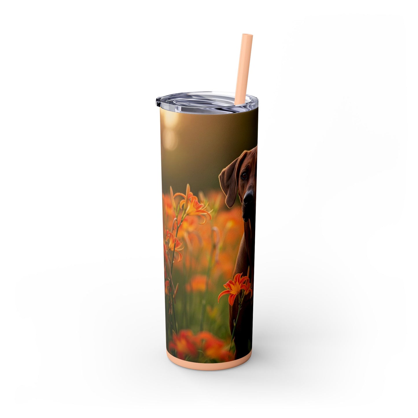 Rhodesian Ridgeback Tumbler with Straw, 20oz