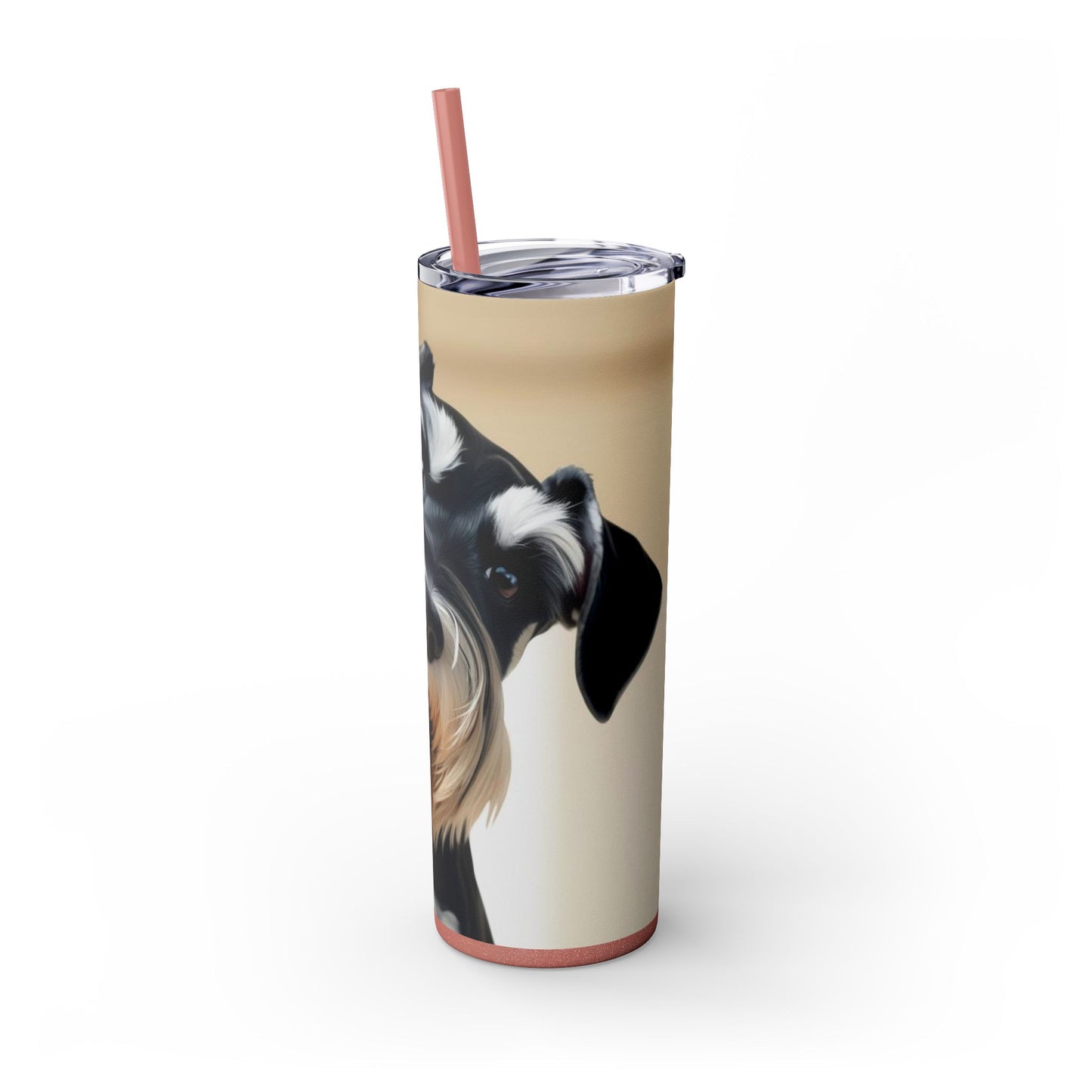 Giant Schnauzer Tumbler with Straw, 20oz