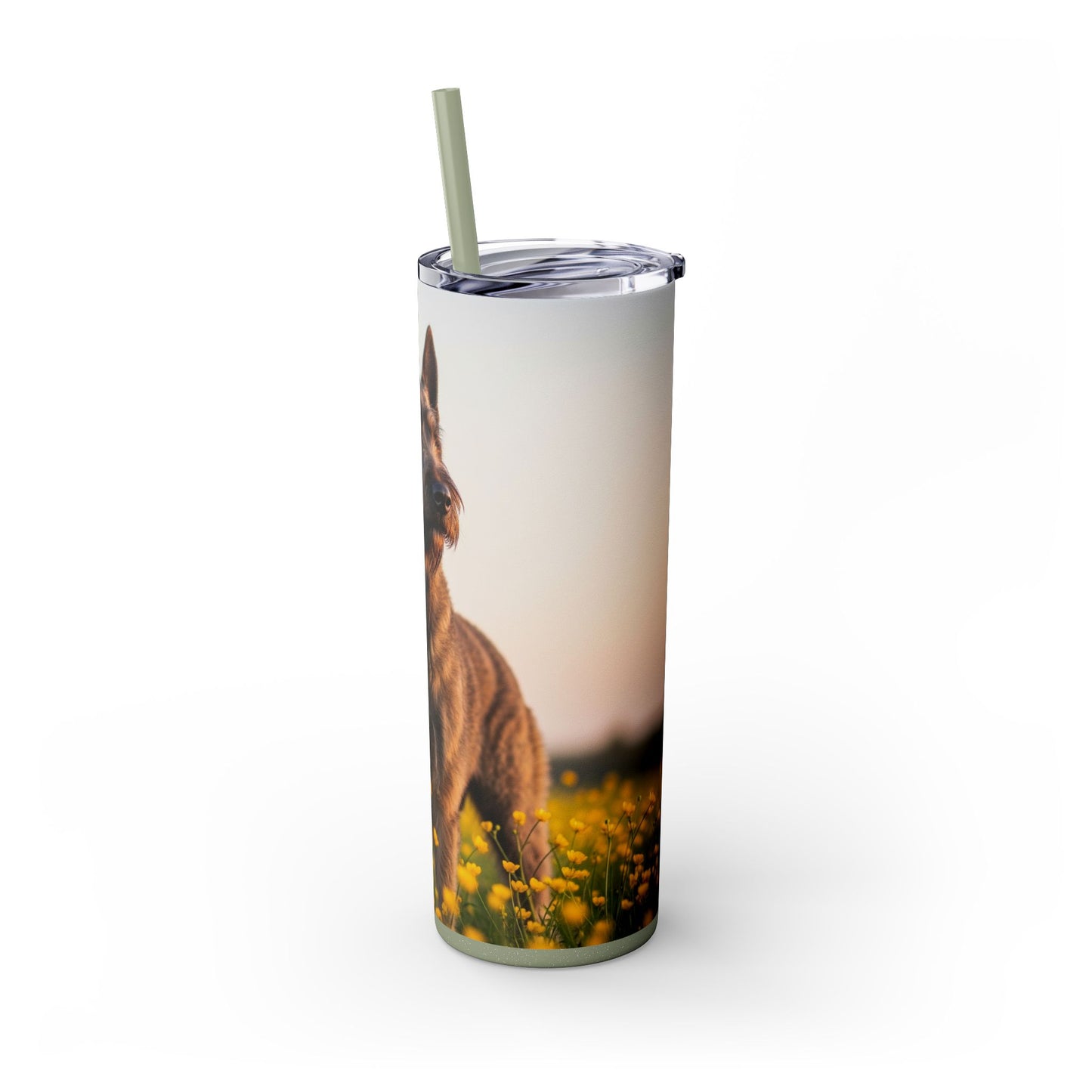 Bouvier des Flandres Tumbler with Straw, 20oz
