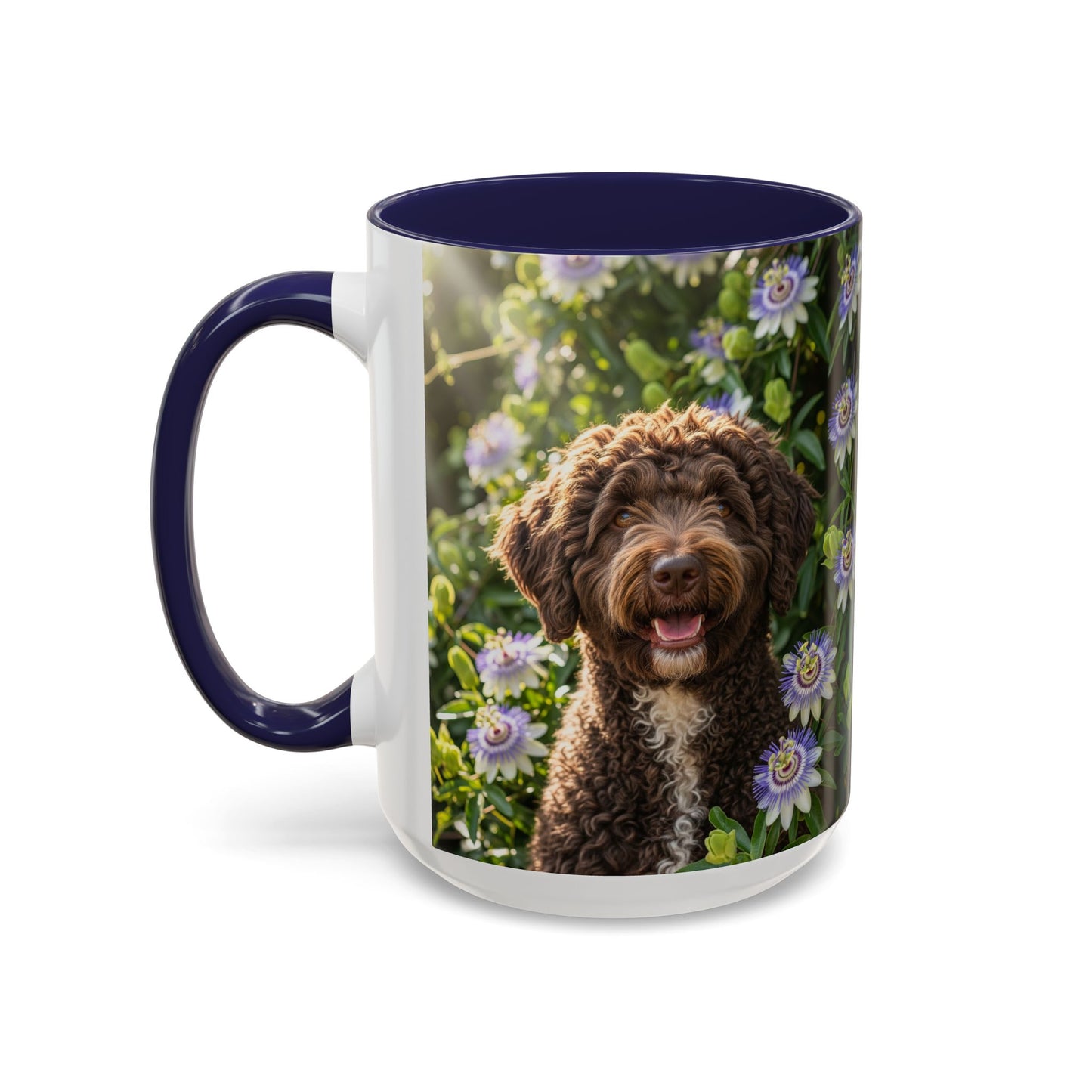 Spanish Water Dog Accent Coffee Mug - Perfect Gift for Dog Lovers
