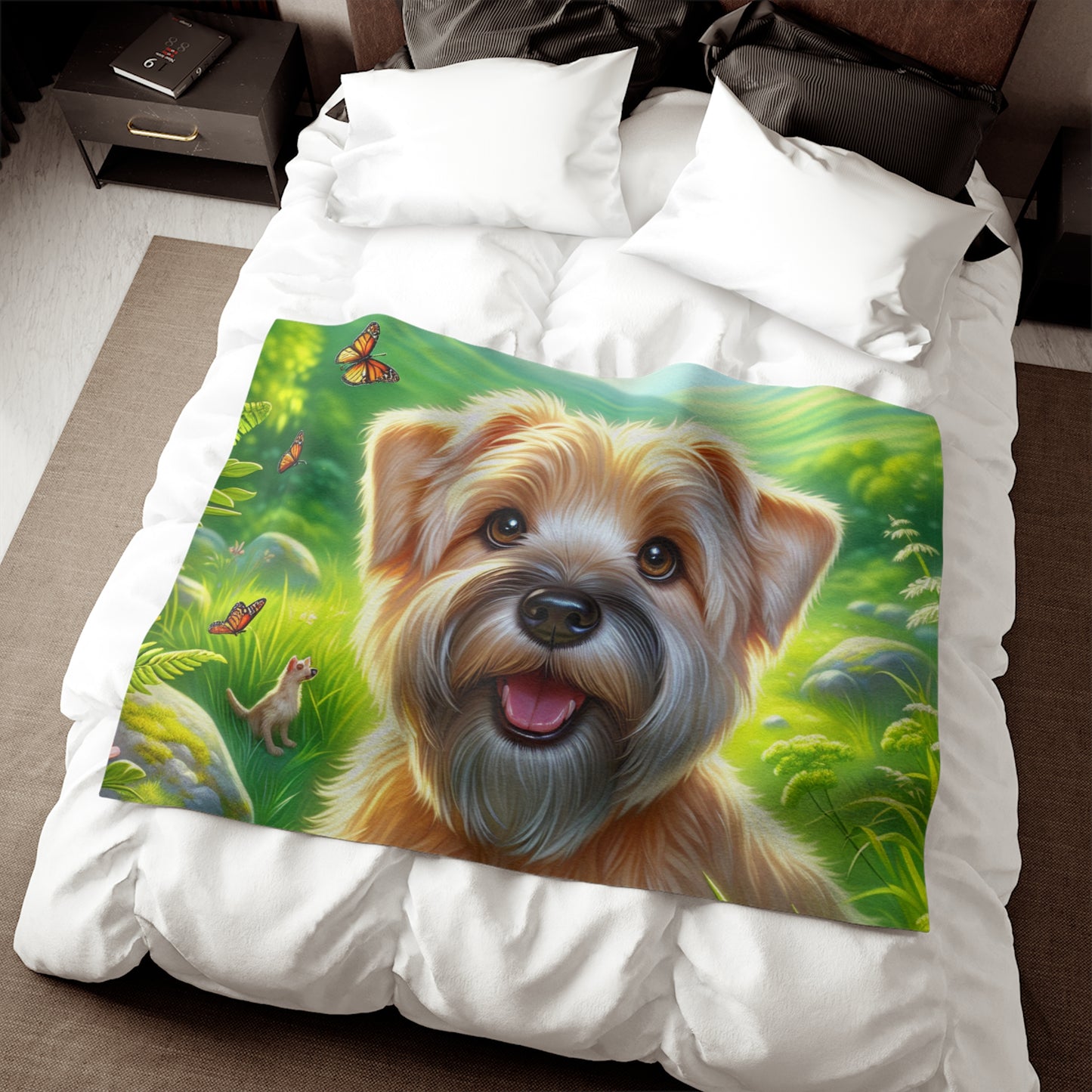 Glen of Imaal Terrier Sweatshirt Blanket