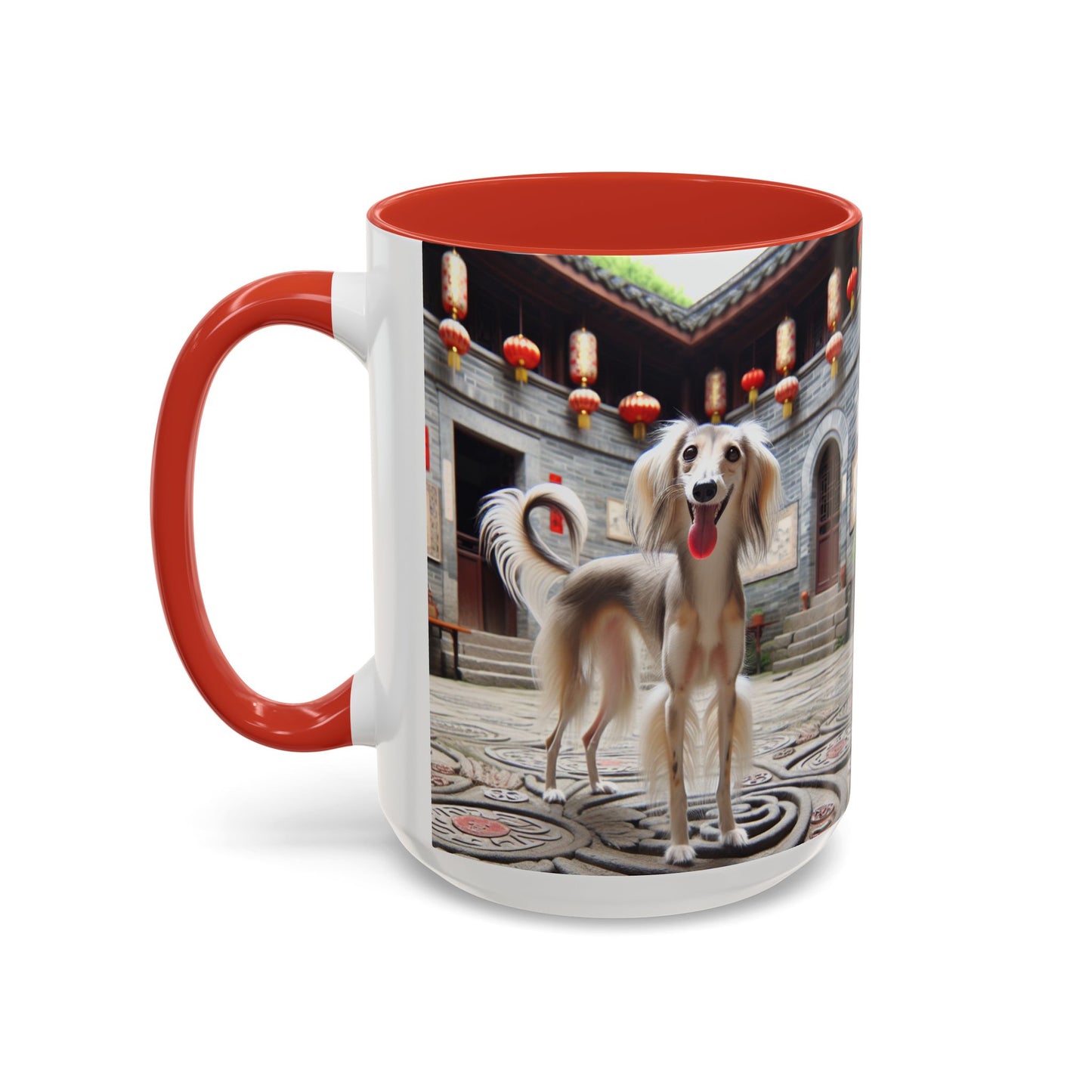 Chinese Saluki Accent Coffee Mug - Perfect Gift for Dog Lovers