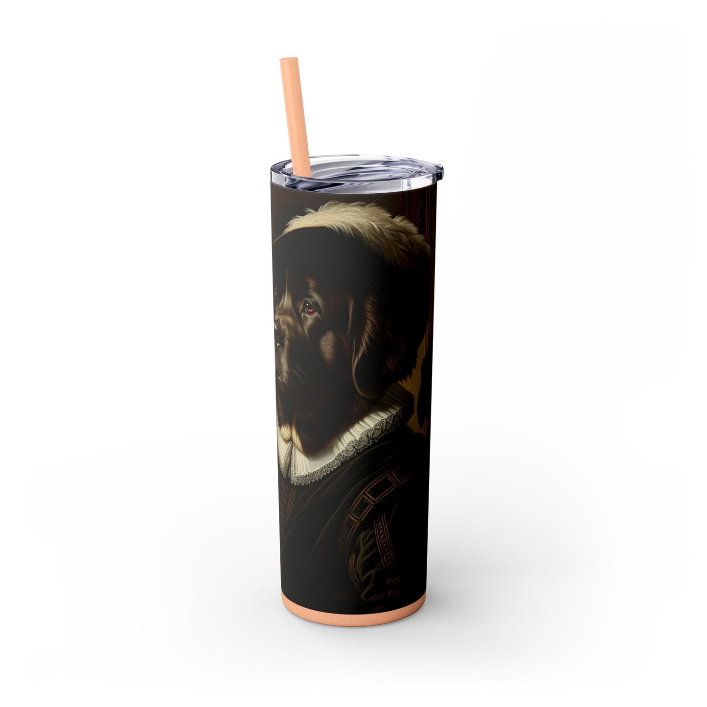 Newfoundland Skinny Tumbler with Straw, 20oz