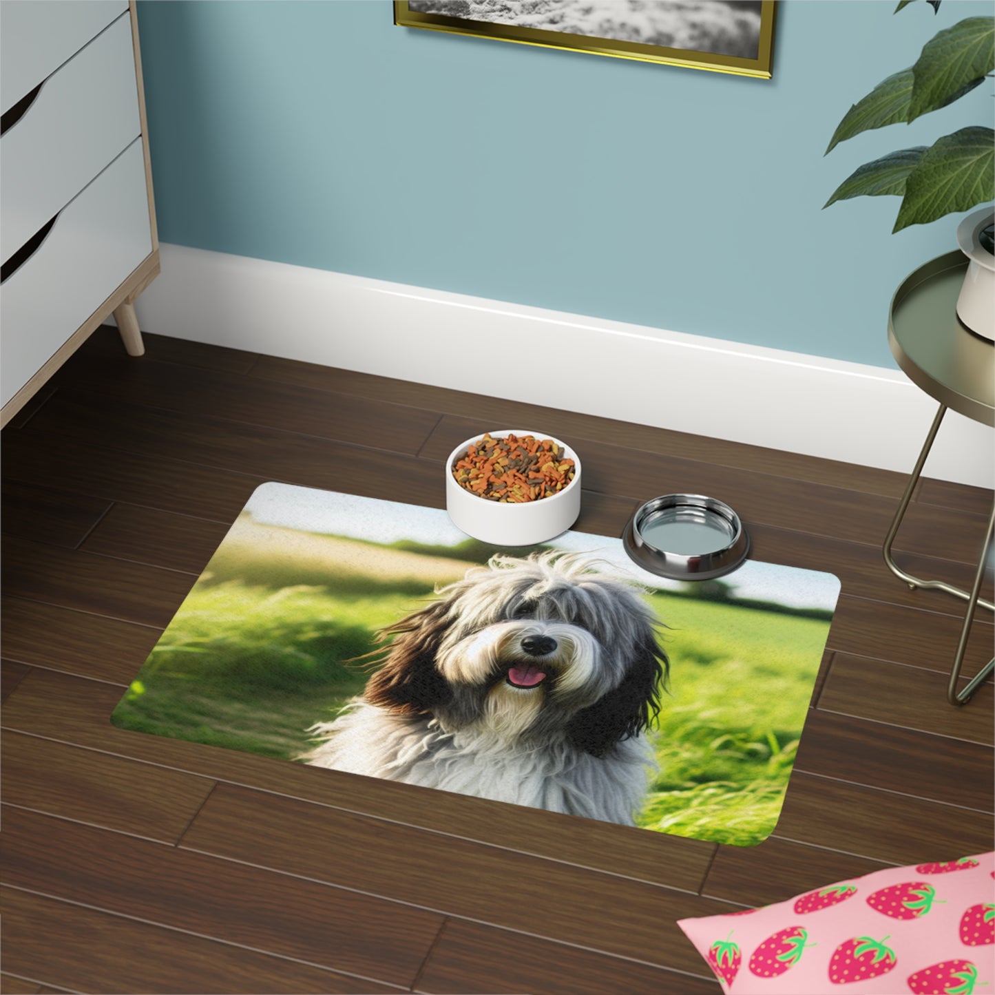 Pet Food Mat (12x18) - Schapendoes