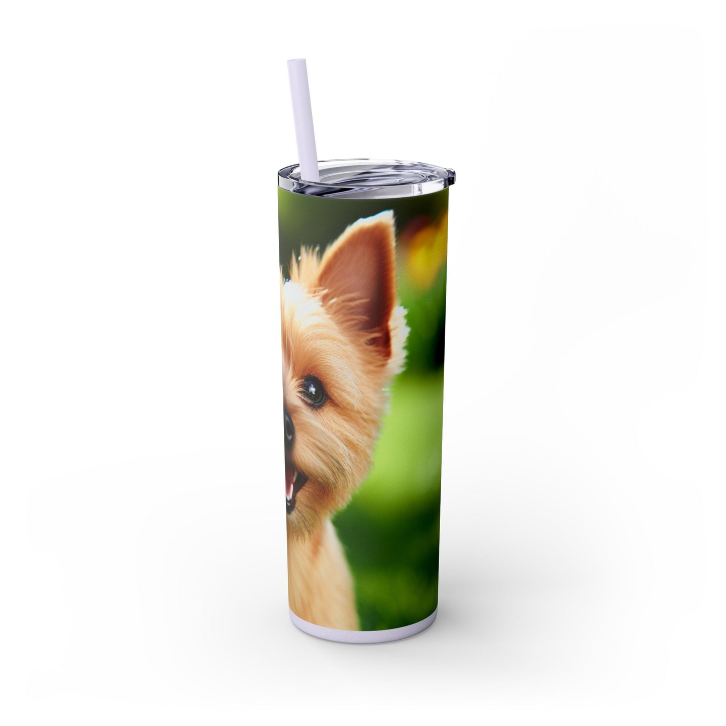 Norwich Terrier Tumbler with Straw, 20oz