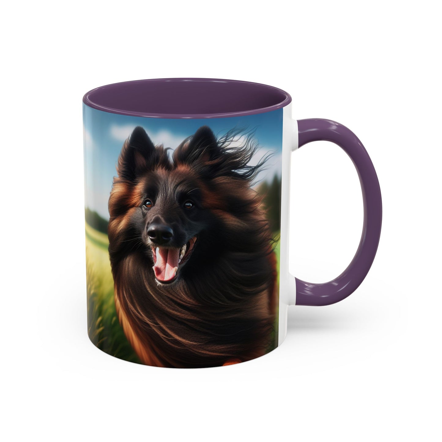 Belgian Shepherd Dog Tervuren Accent Coffee Mug - Perfect Gift for Dog Lovers