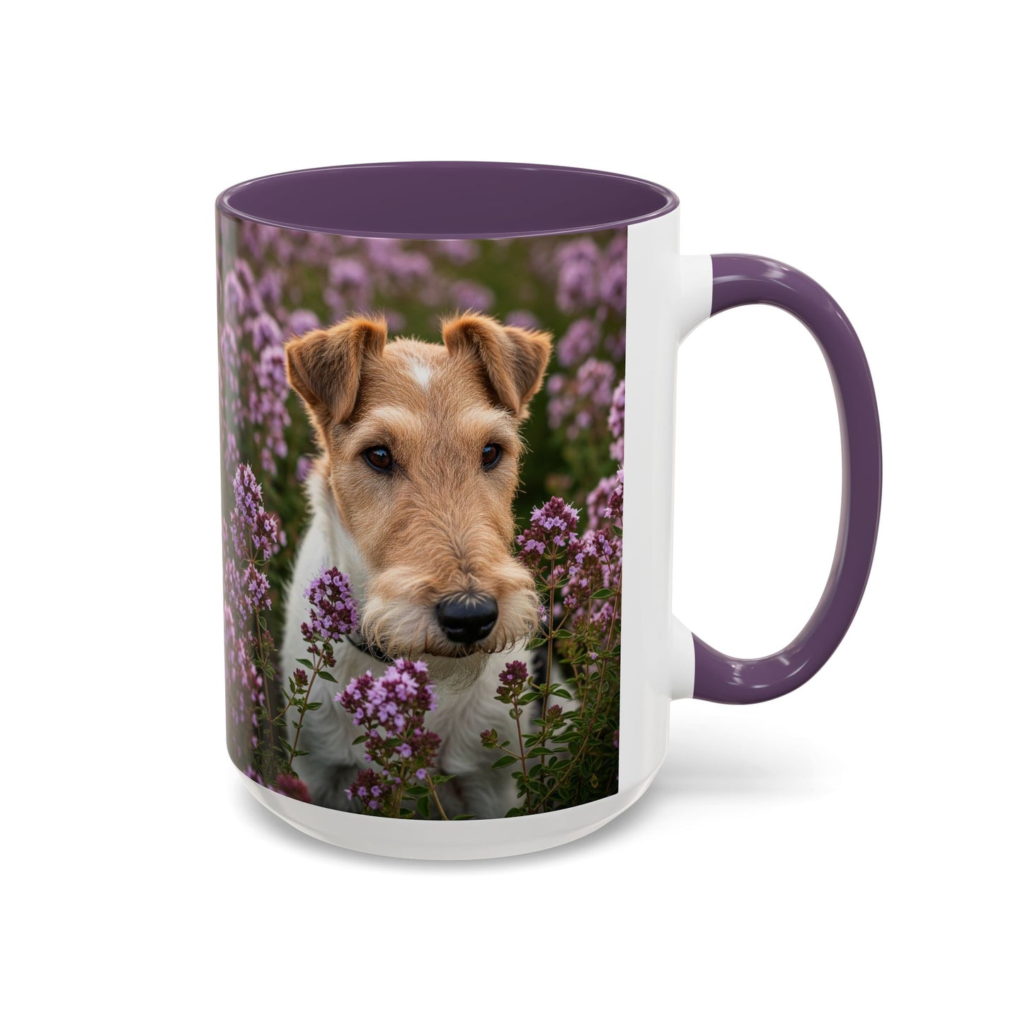 Fox Terrier Accent Coffee Mug - Perfect Gift for Dog Lovers