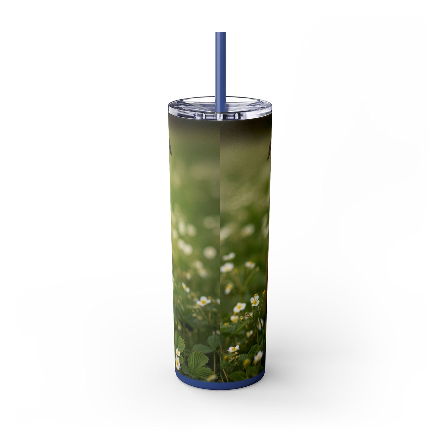 Staffordshire Bull Terrier Tumbler with Straw, 20oz