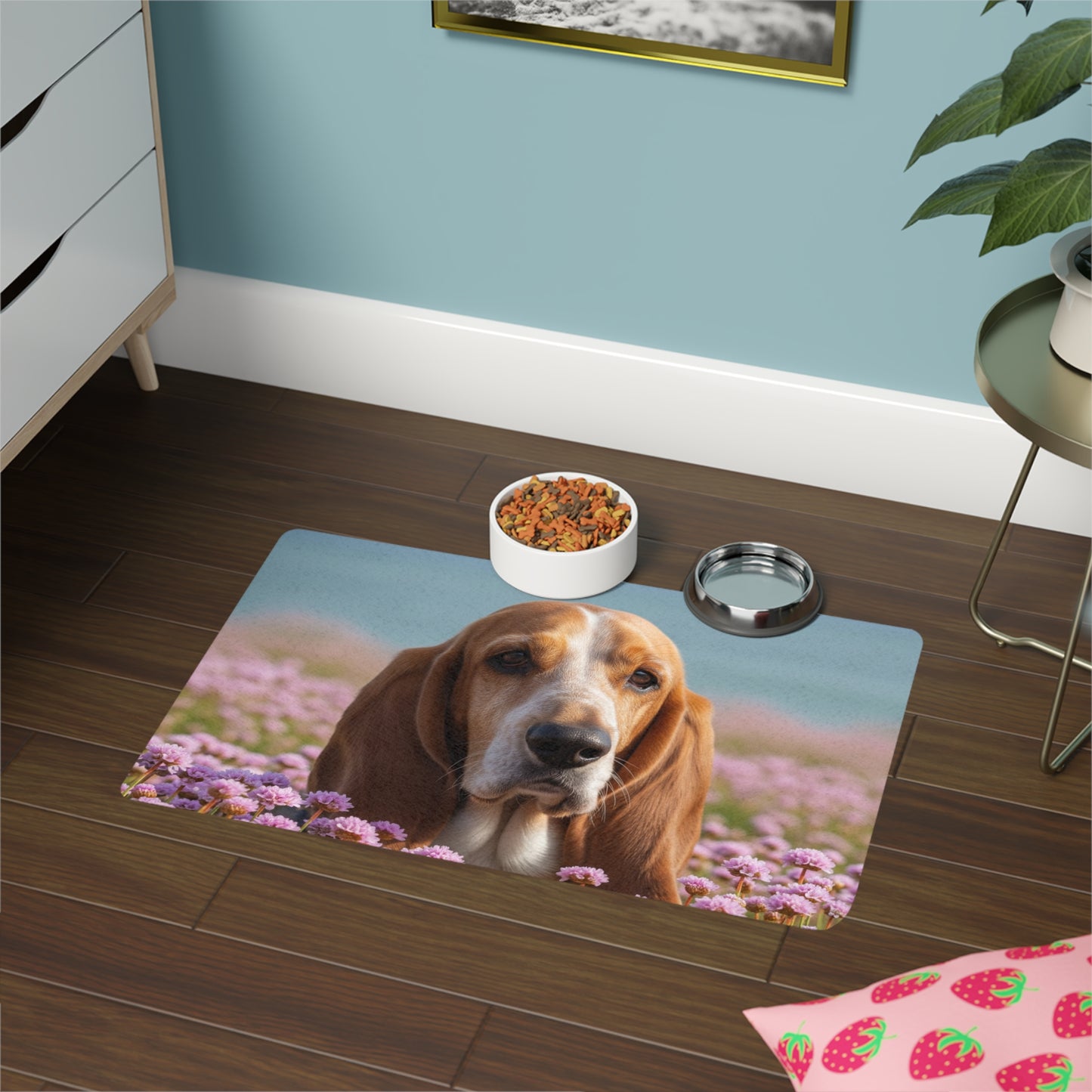 Pet Food Mat (12x18) - Basset Fauve de Bretagne
