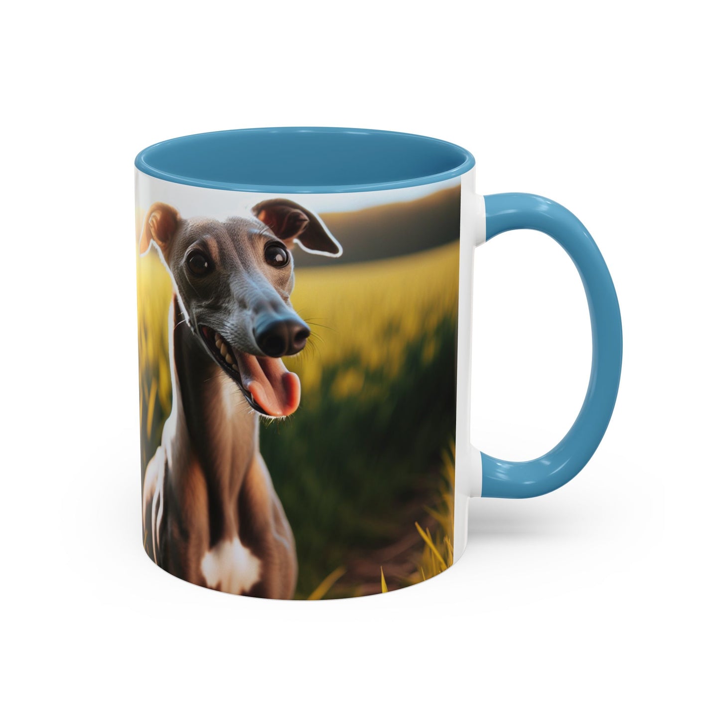 Greyhound Accent Coffee Mug - Perfect Gift for Dog Lovers
