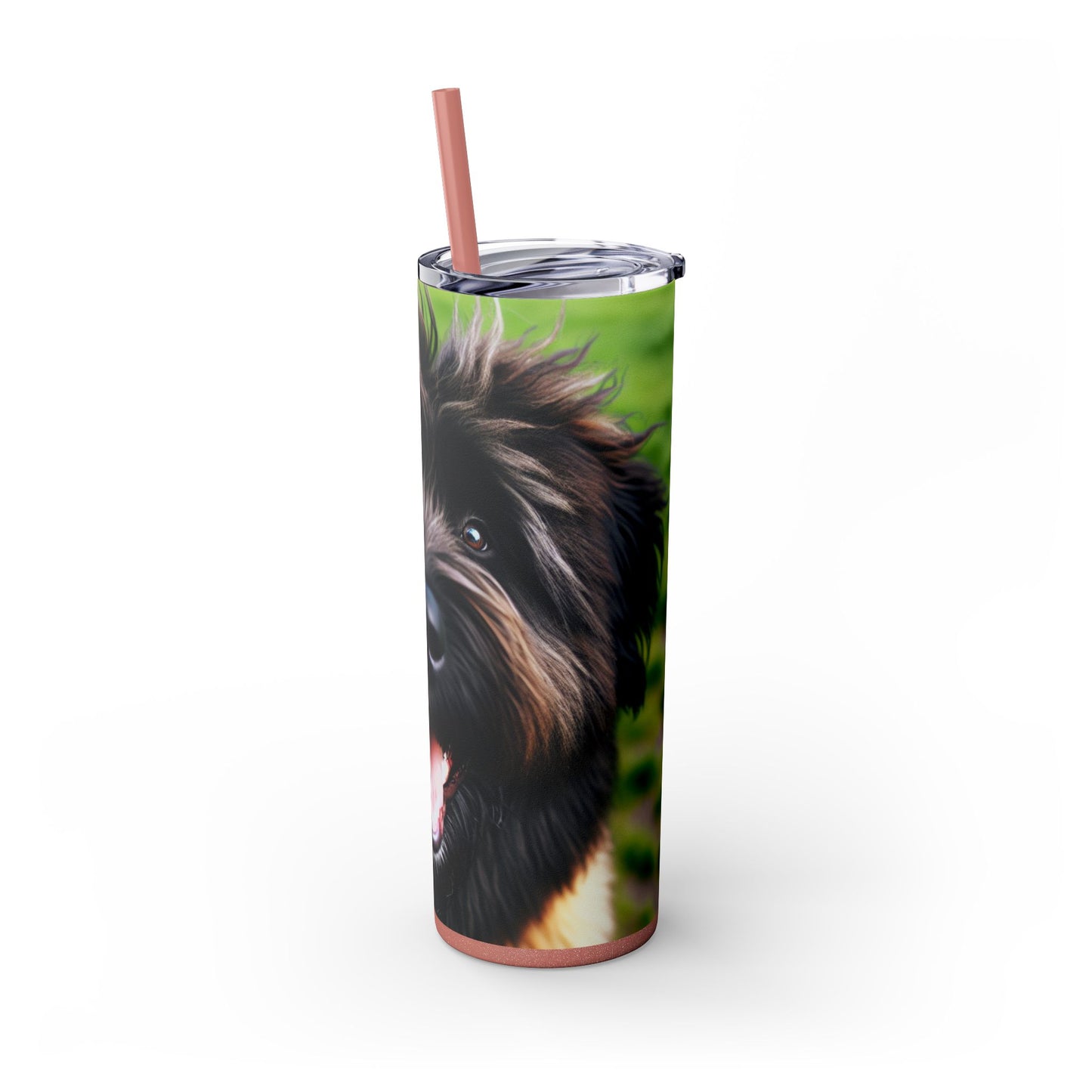 Bouvier des Ardennes Tumbler with Straw, 20oz
