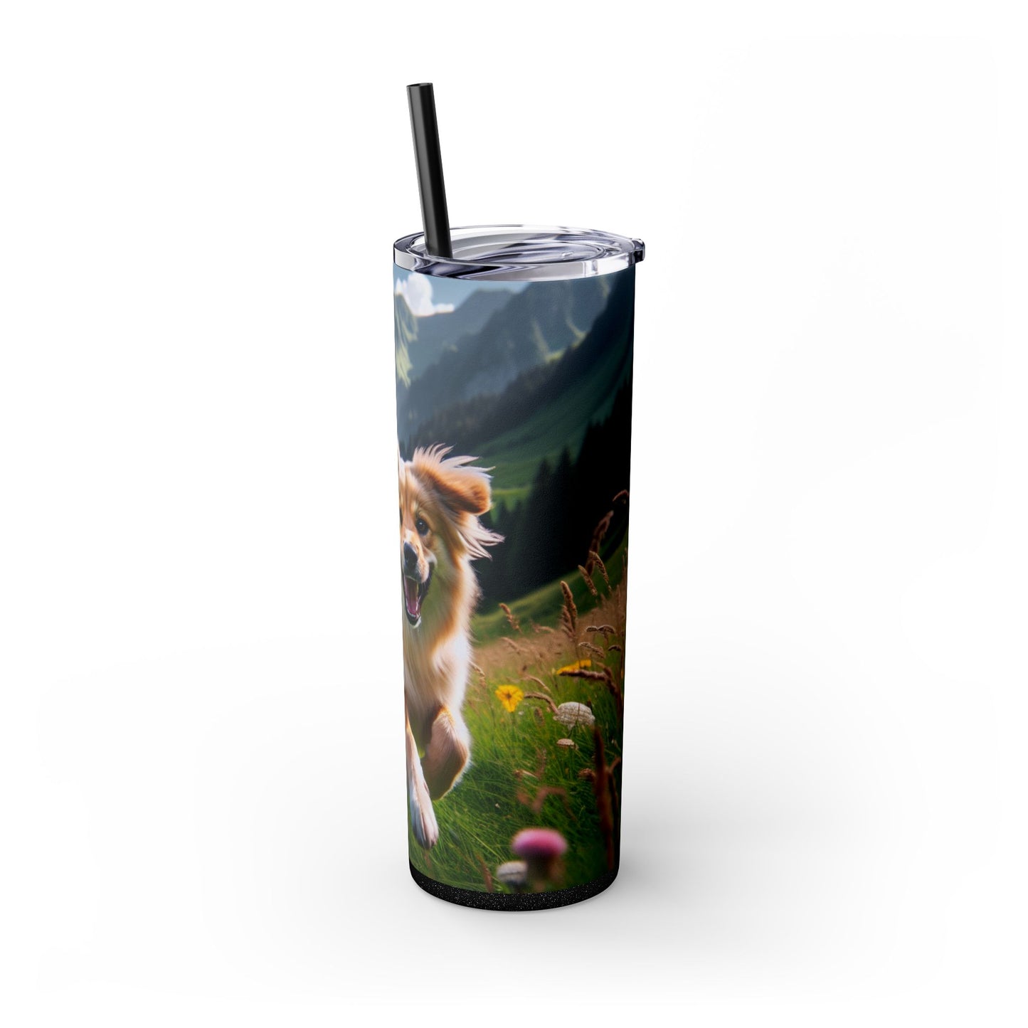 Romanian Carpathian Shepherd Tumbler with Straw, 20oz