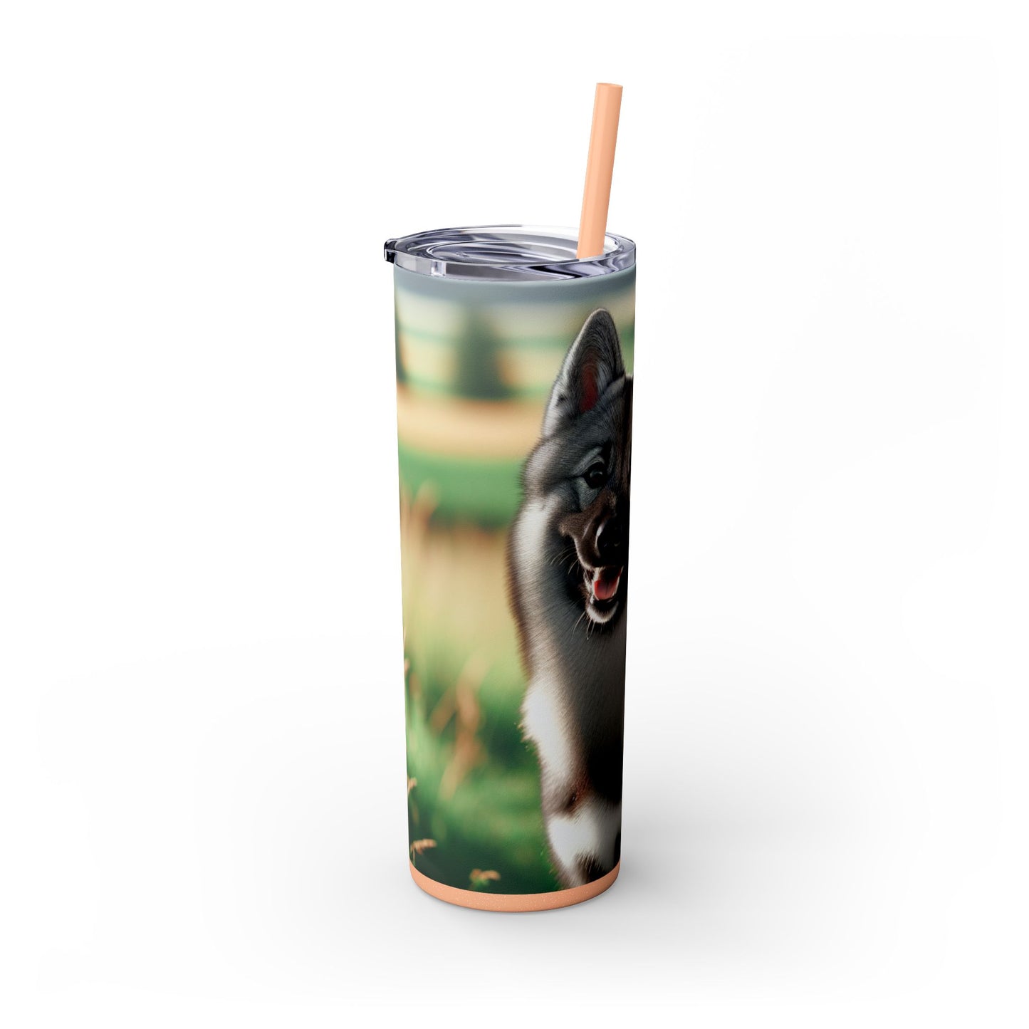 Norwegian Elkhound Tumbler with Straw, 20oz