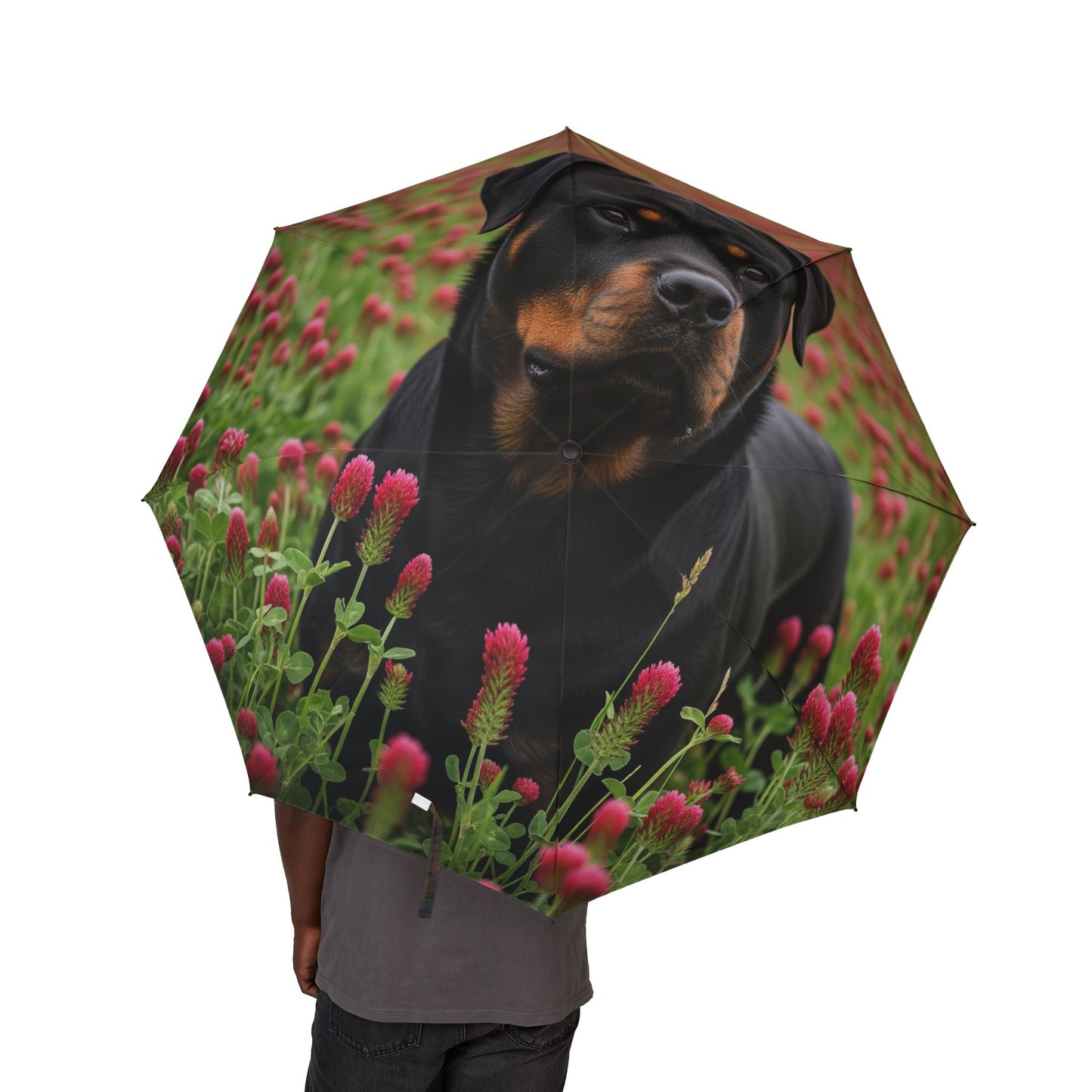 Rottweiler Semi-Automatic Foldable Umbrella