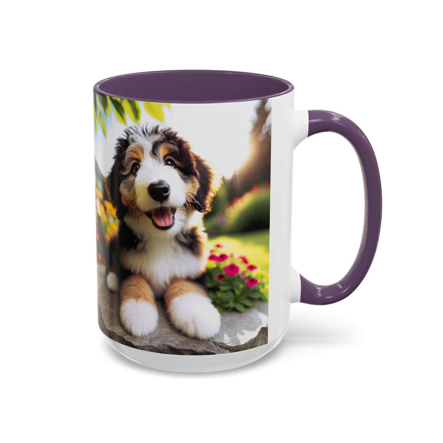 Bernedoodle Accent Coffee Mug - Perfect Gift for Dog Lovers