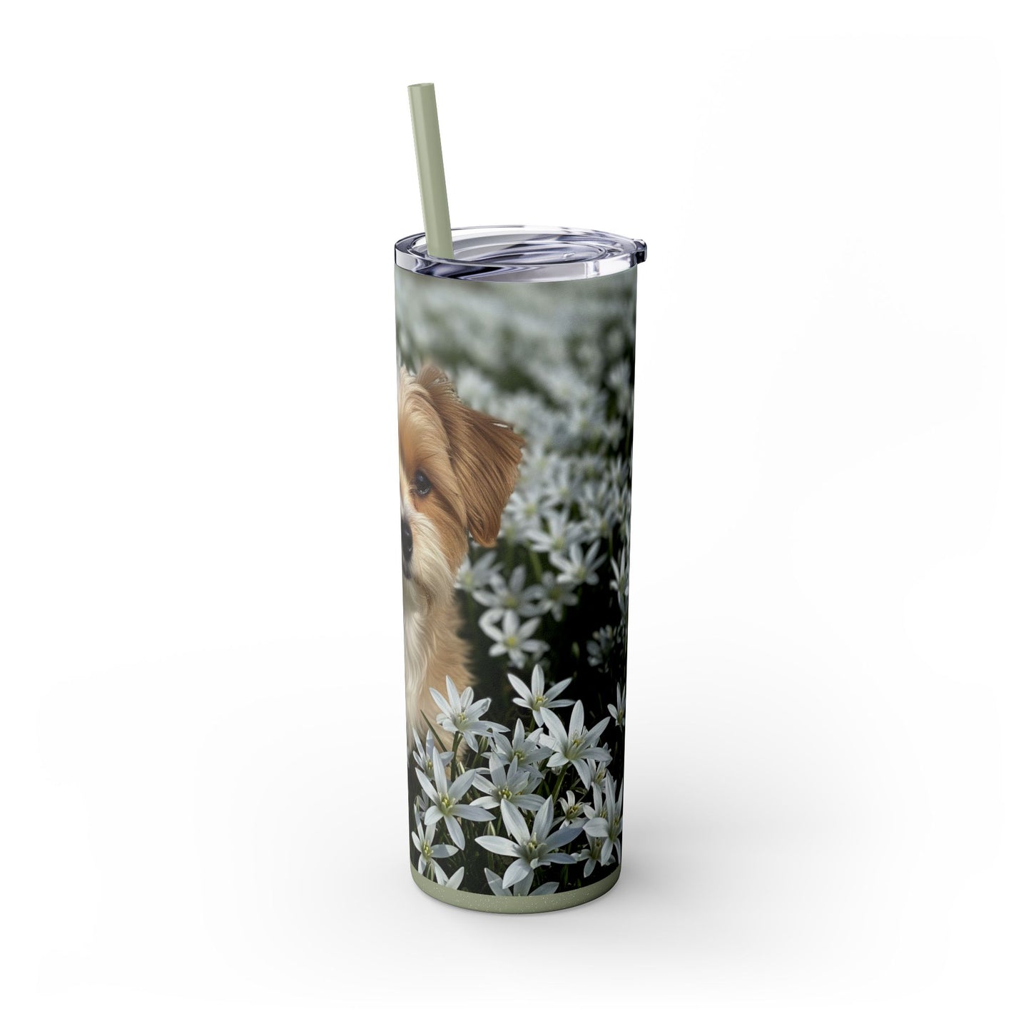 Morkie Tumbler with Straw, 20oz