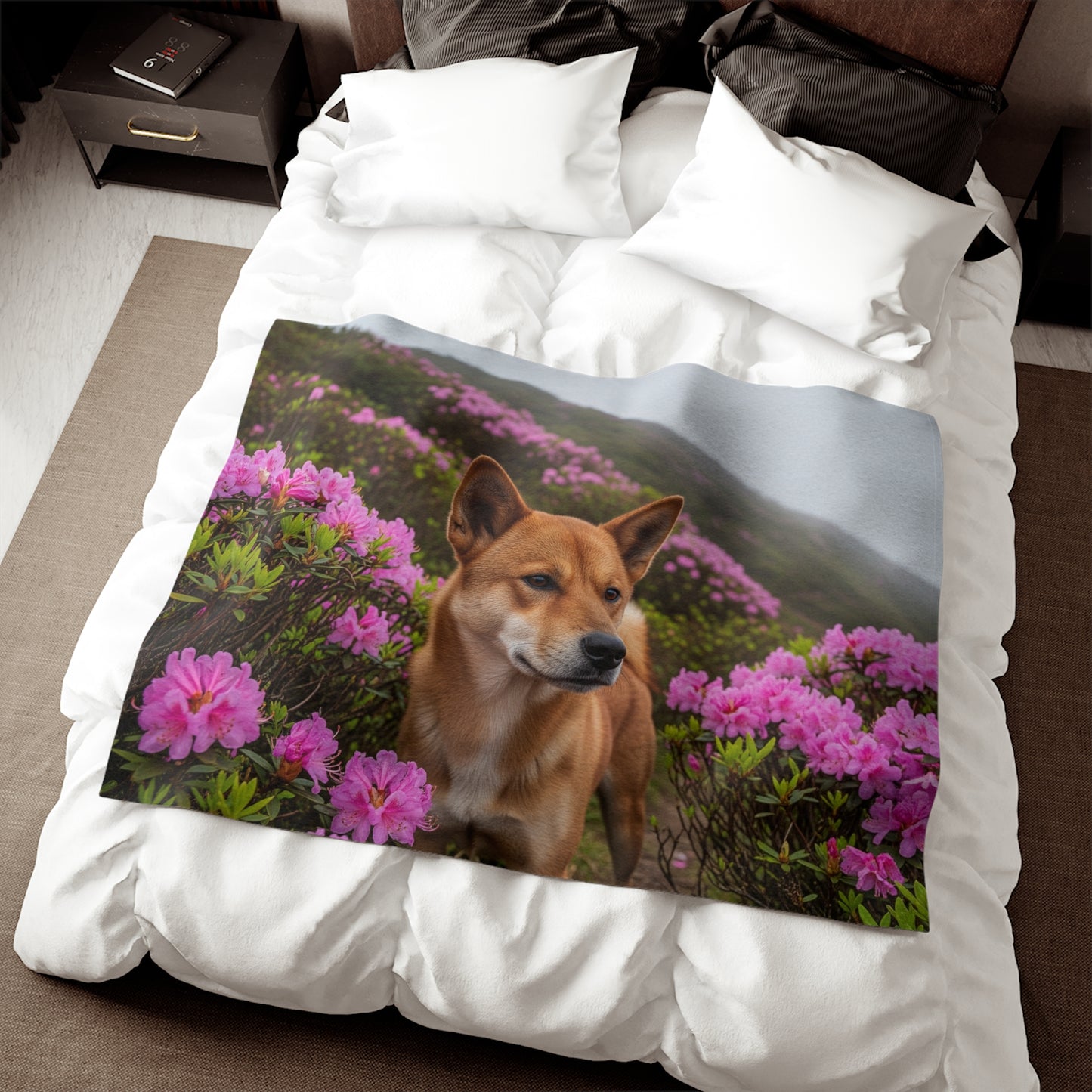 Taiwan Dog Sweatshirt Blanket