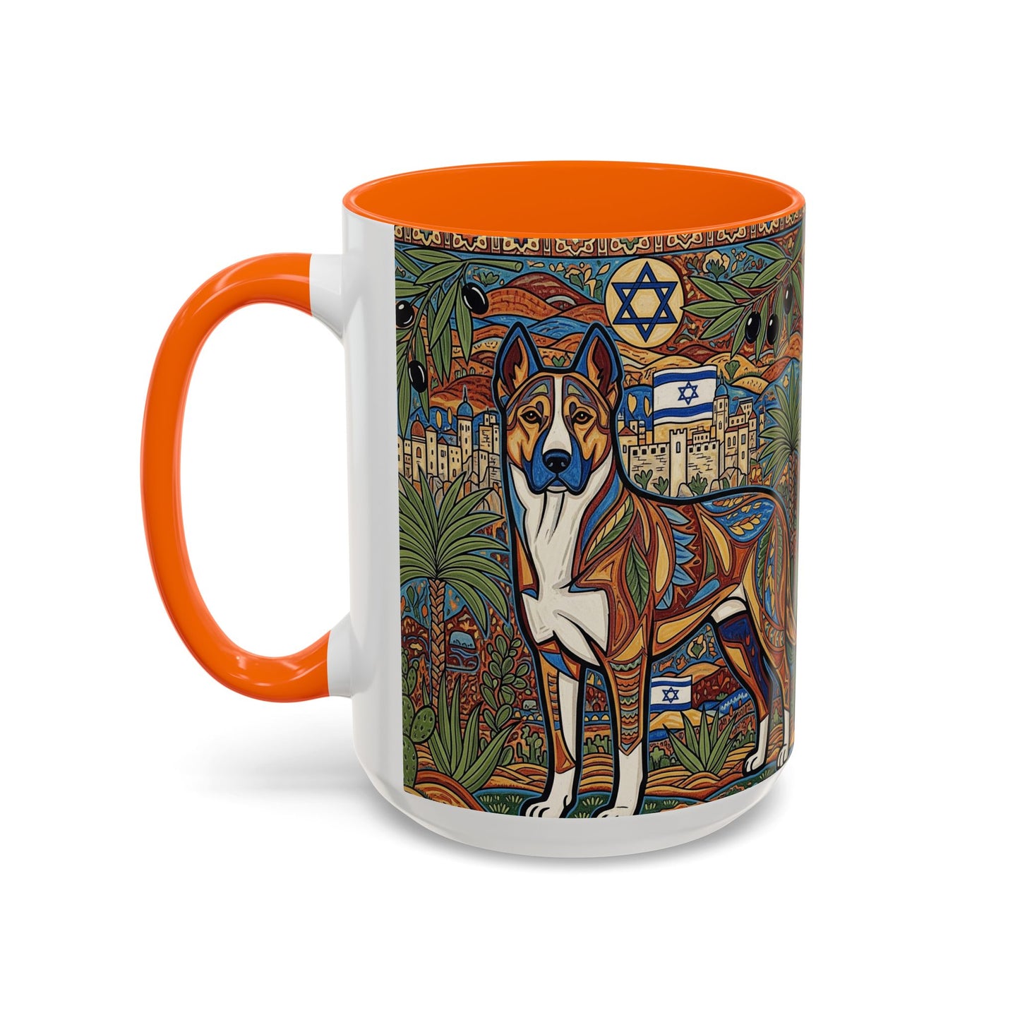 Canaan Dog Accent Coffee Mug - Perfect Gift for Dog Lovers