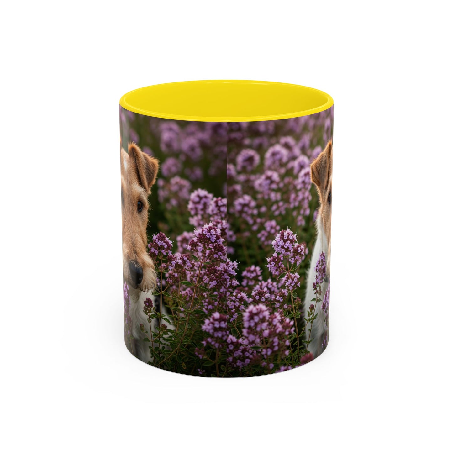 Fox Terrier Accent Coffee Mug - Perfect Gift for Dog Lovers