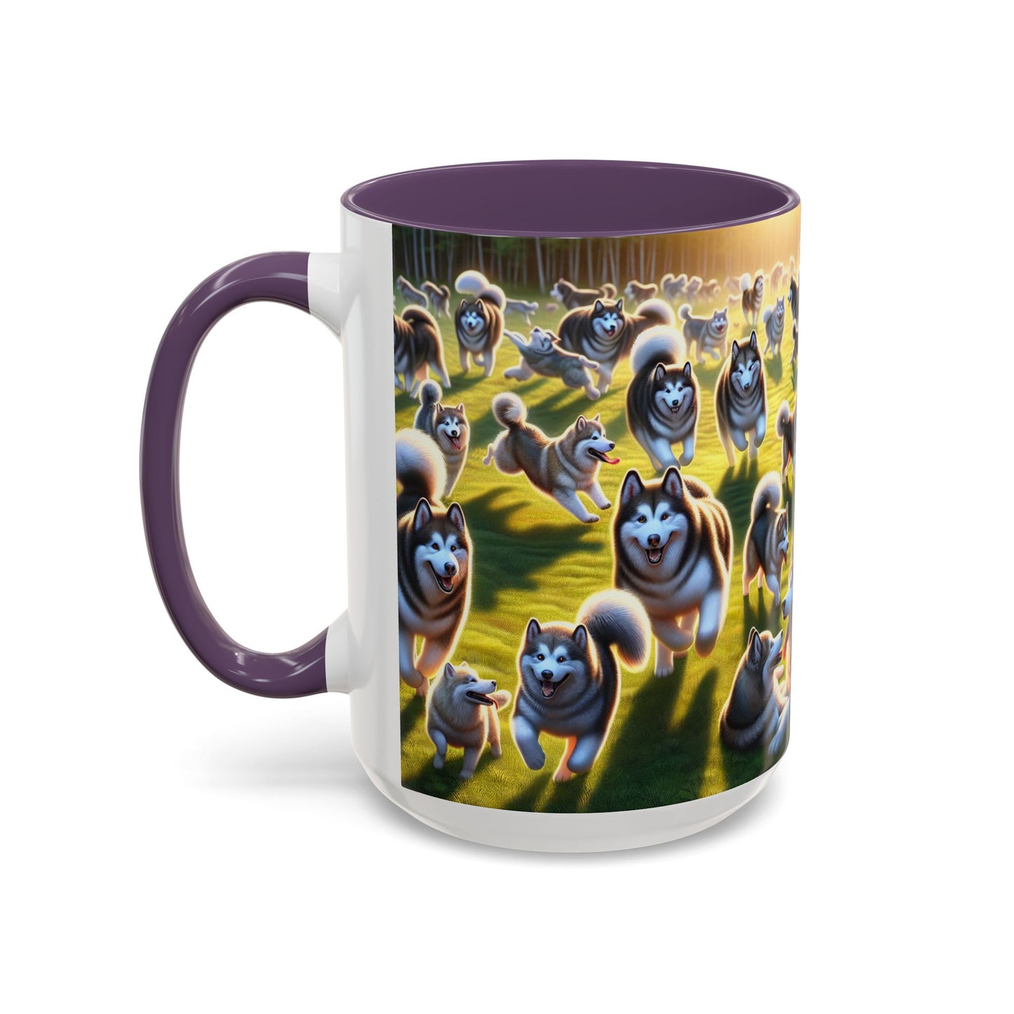Alaskan Malamute Accent Coffee Mug - Perfect Gift for Dog Lovers