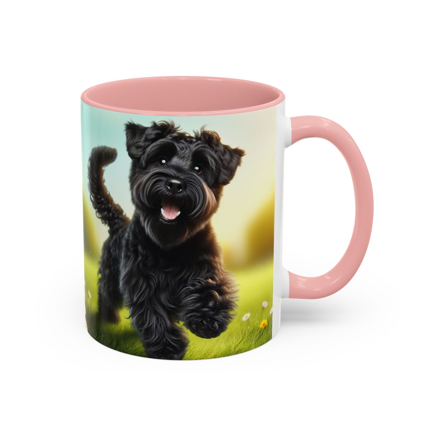 Russian Black Terrier Accent Coffee Mug - Perfect Gift for Dog Lovers