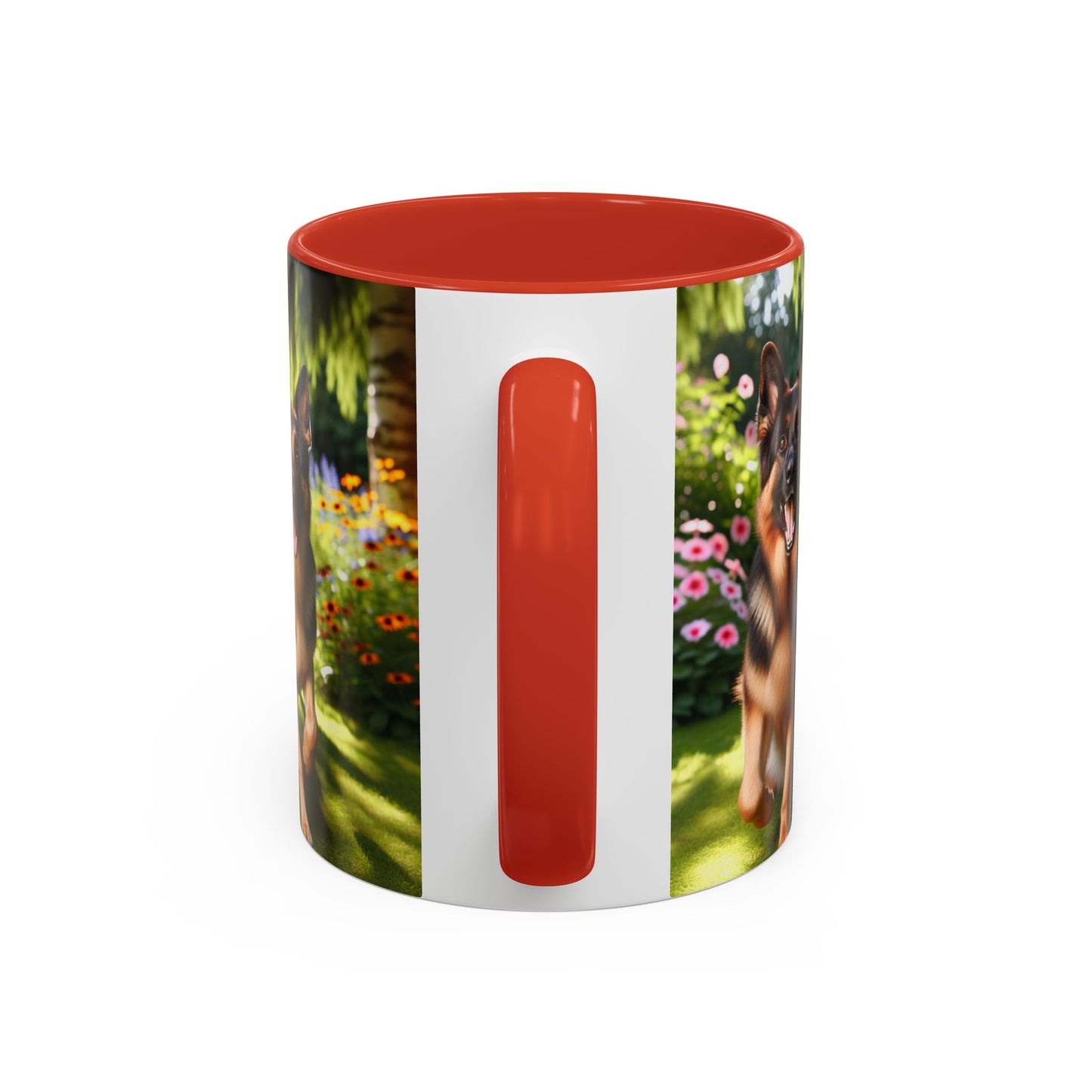 German Shepherd Accent Coffee Mug - Perfect Gift for Dog Lovers
