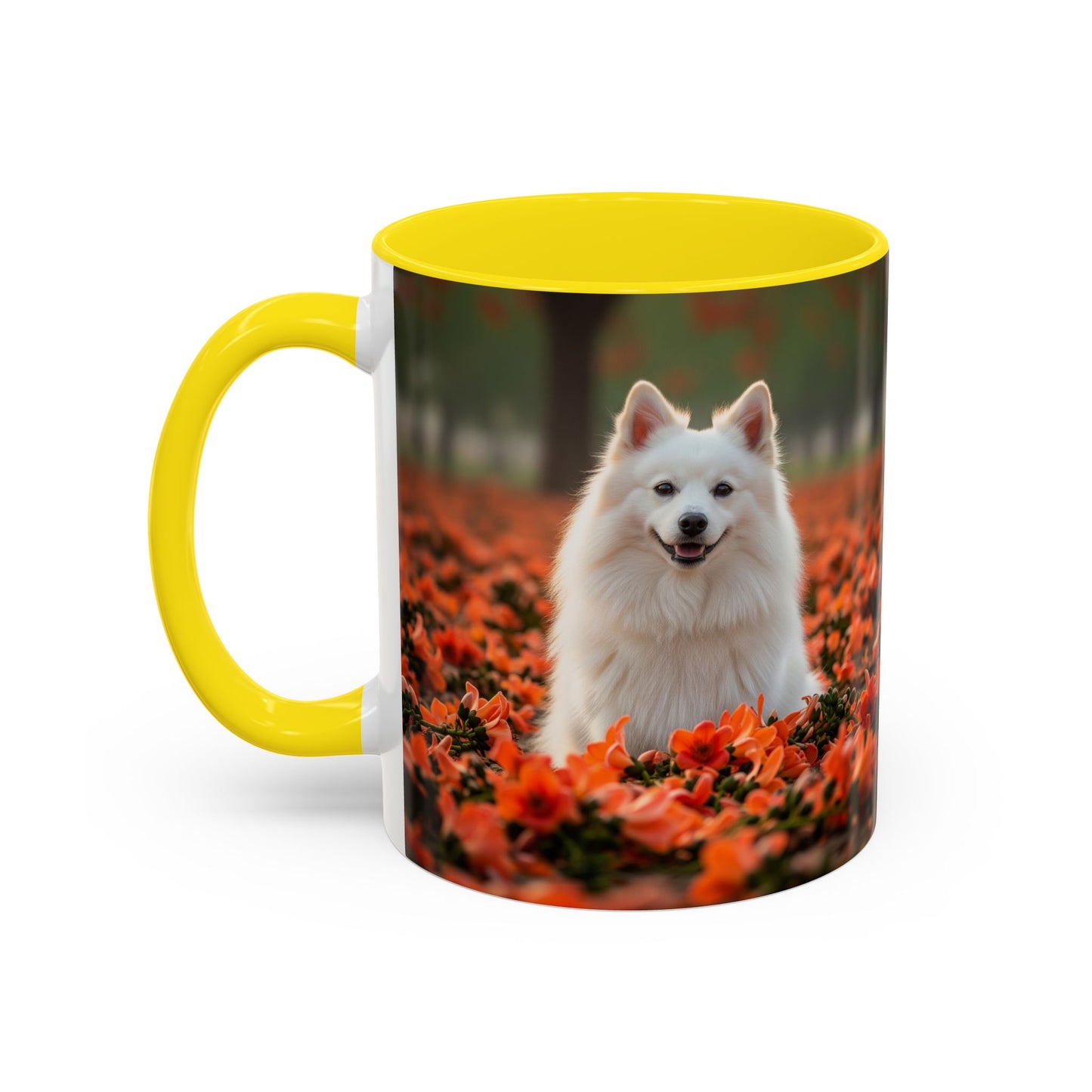Indian Spitz Accent Coffee Mug - Perfect Gift for Dog Lovers