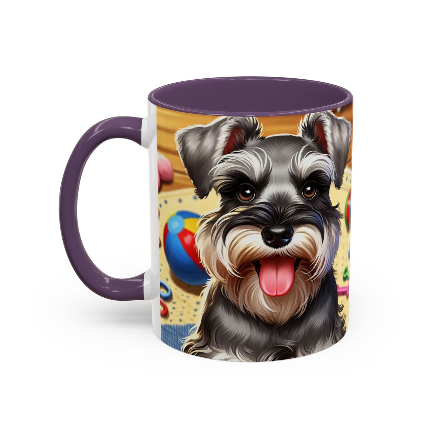 Miniature Schnauzer Accent Coffee Mug - Perfect Gift for Dog Lovers