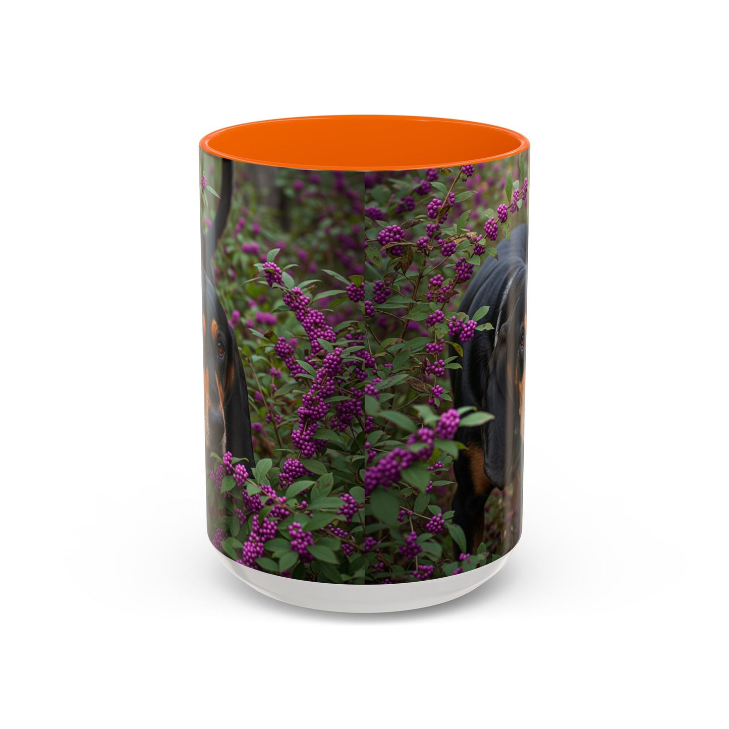 Black and Tan Coonhound Accent Coffee Mug - Perfect Gift for Dog Lovers