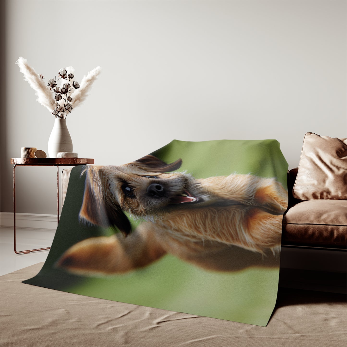 Border Terrier Sweatshirt Blanket