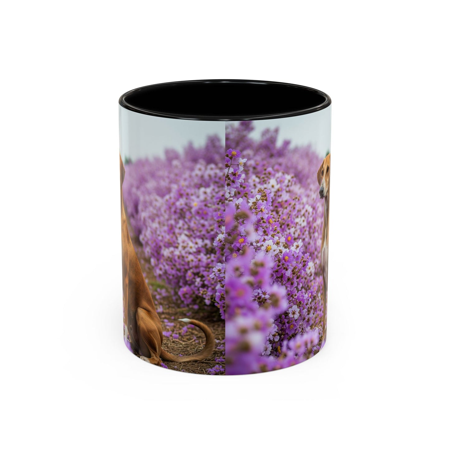 Banjara Hound Accent Coffee Mug - Perfect Gift for Dog Lovers