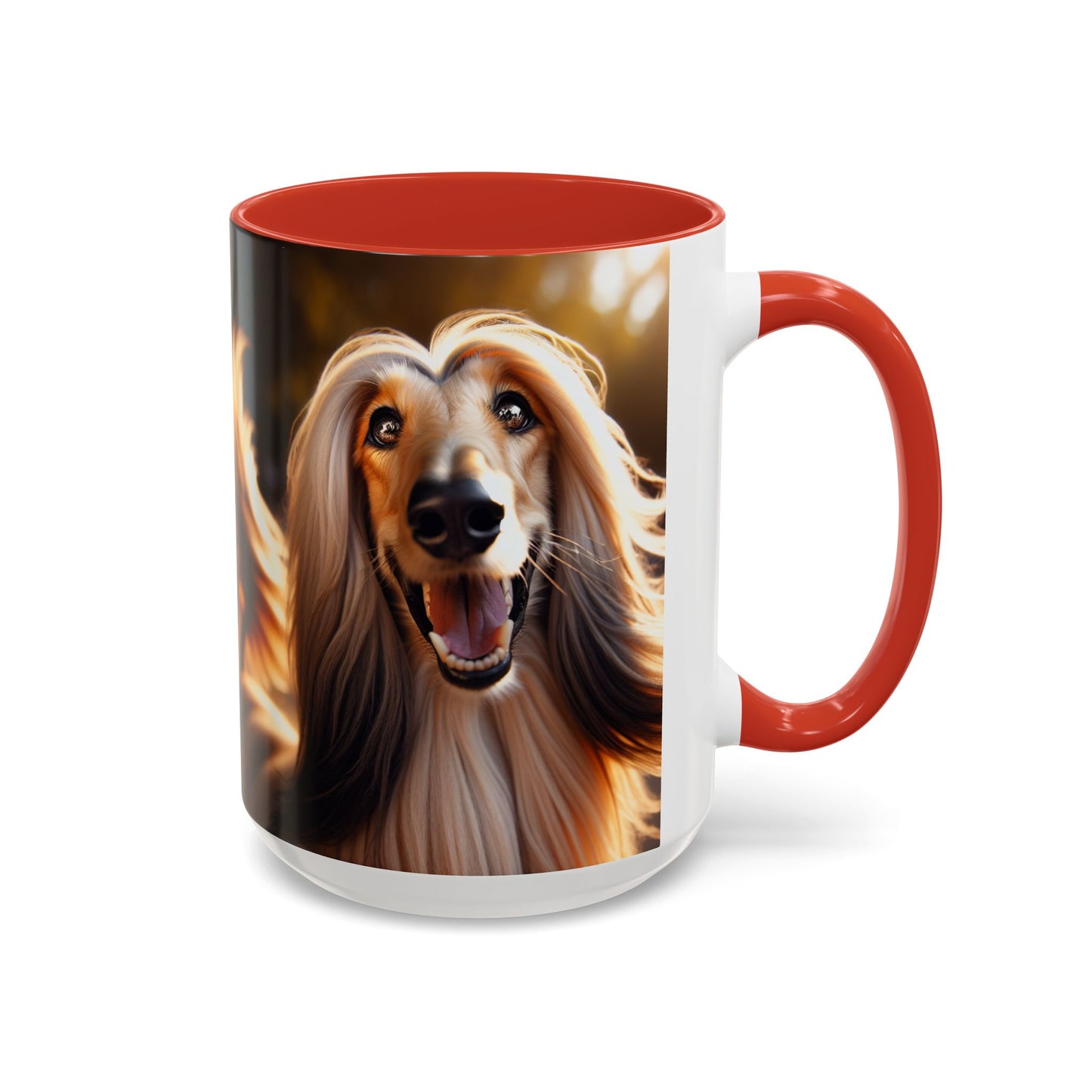 Afghan Hound Accent Coffee Mug - Perfect Gift for Dog Lovers