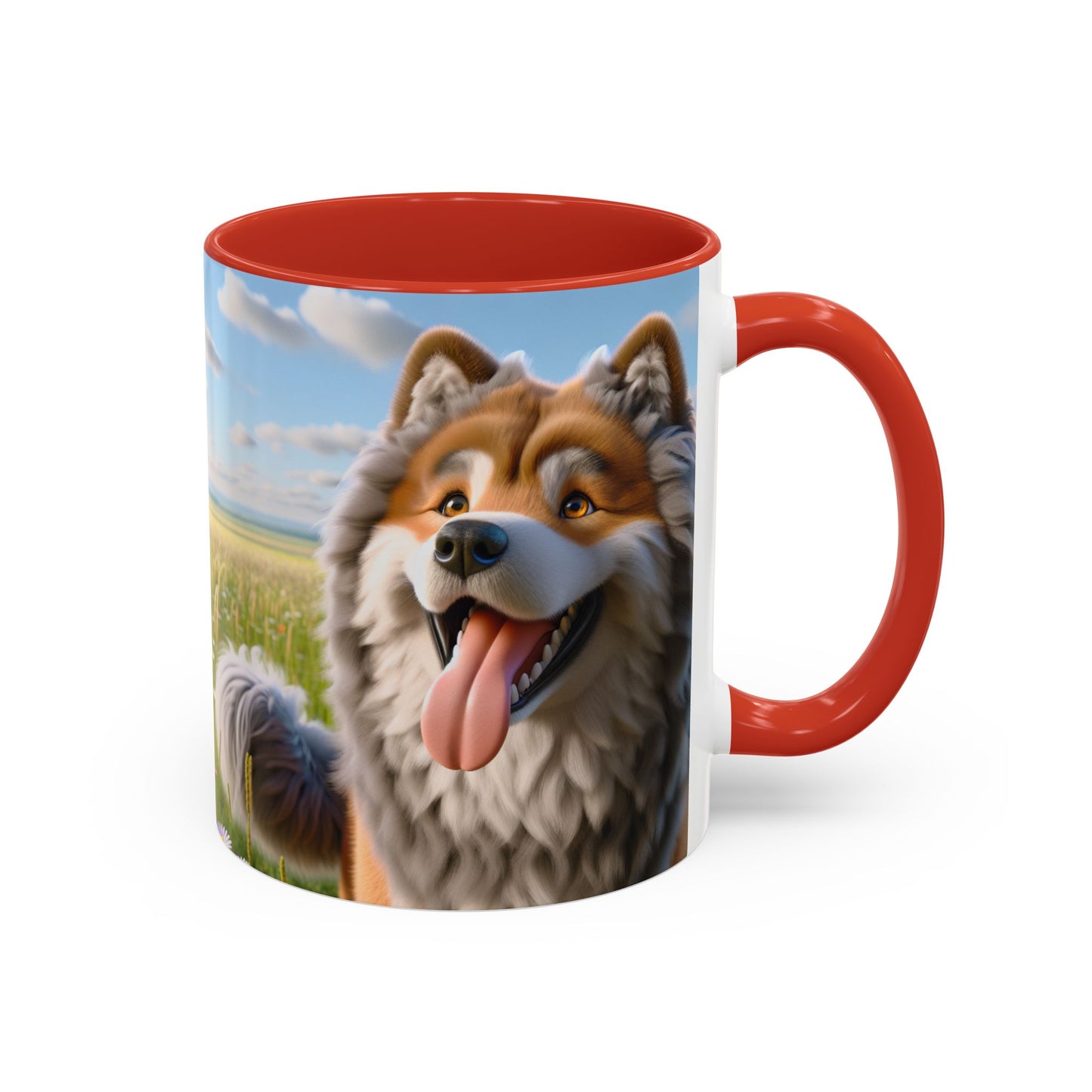 Hokkaido Accent Coffee Mug - Perfect Gift for Dog Lovers
