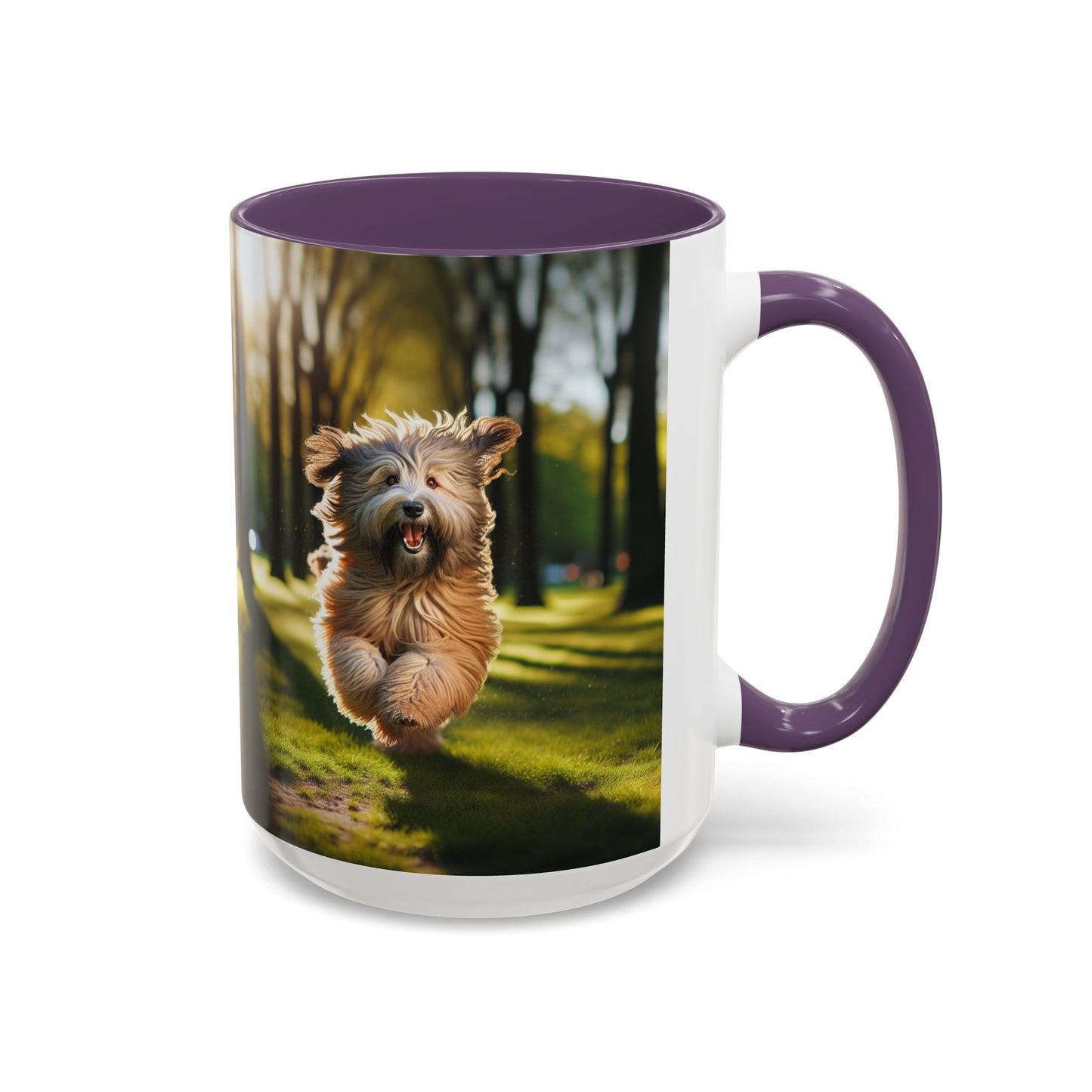 Polish Lowland Sheepdog Accent Coffee Mug - Perfect Gift for Dog Lovers