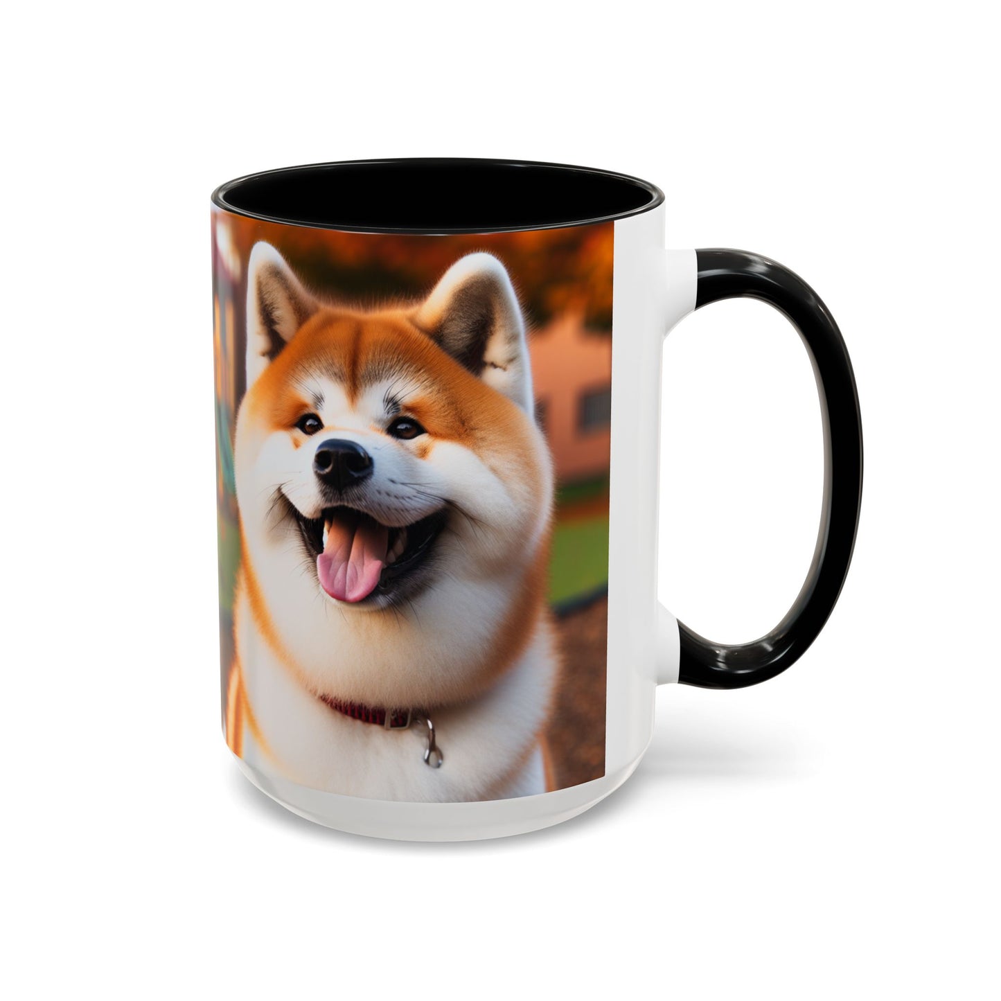 Japanese Akitainu Accent Coffee Mug - Perfect Gift for Dog Lovers