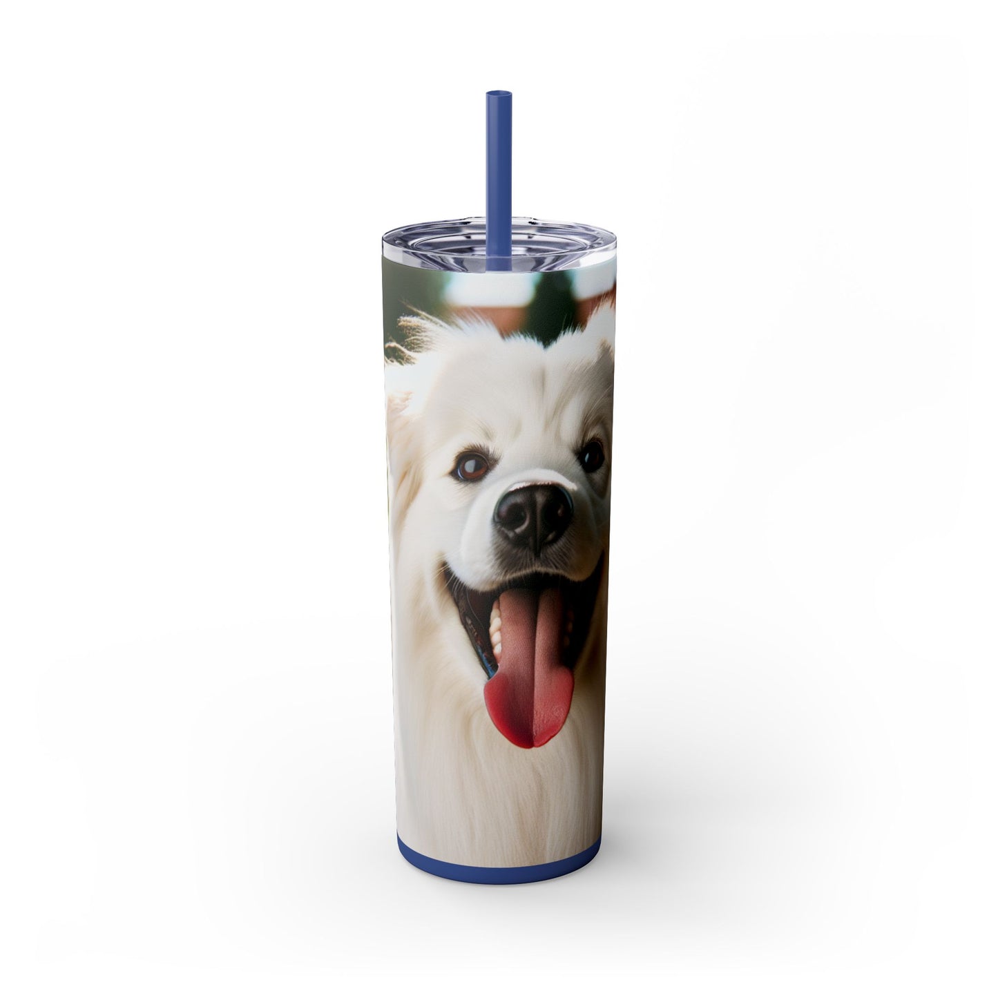 Slovensky Cuvac Tumbler with Straw, 20oz