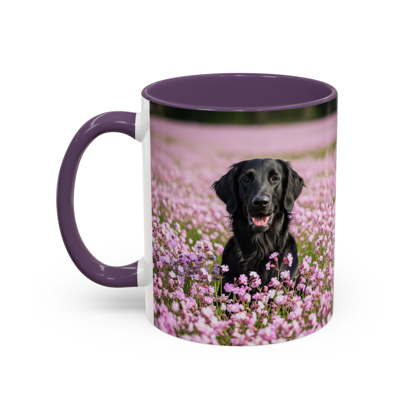 Flat Coated Retriever Accent Coffee Mug - Perfect Gift for Dog Lovers