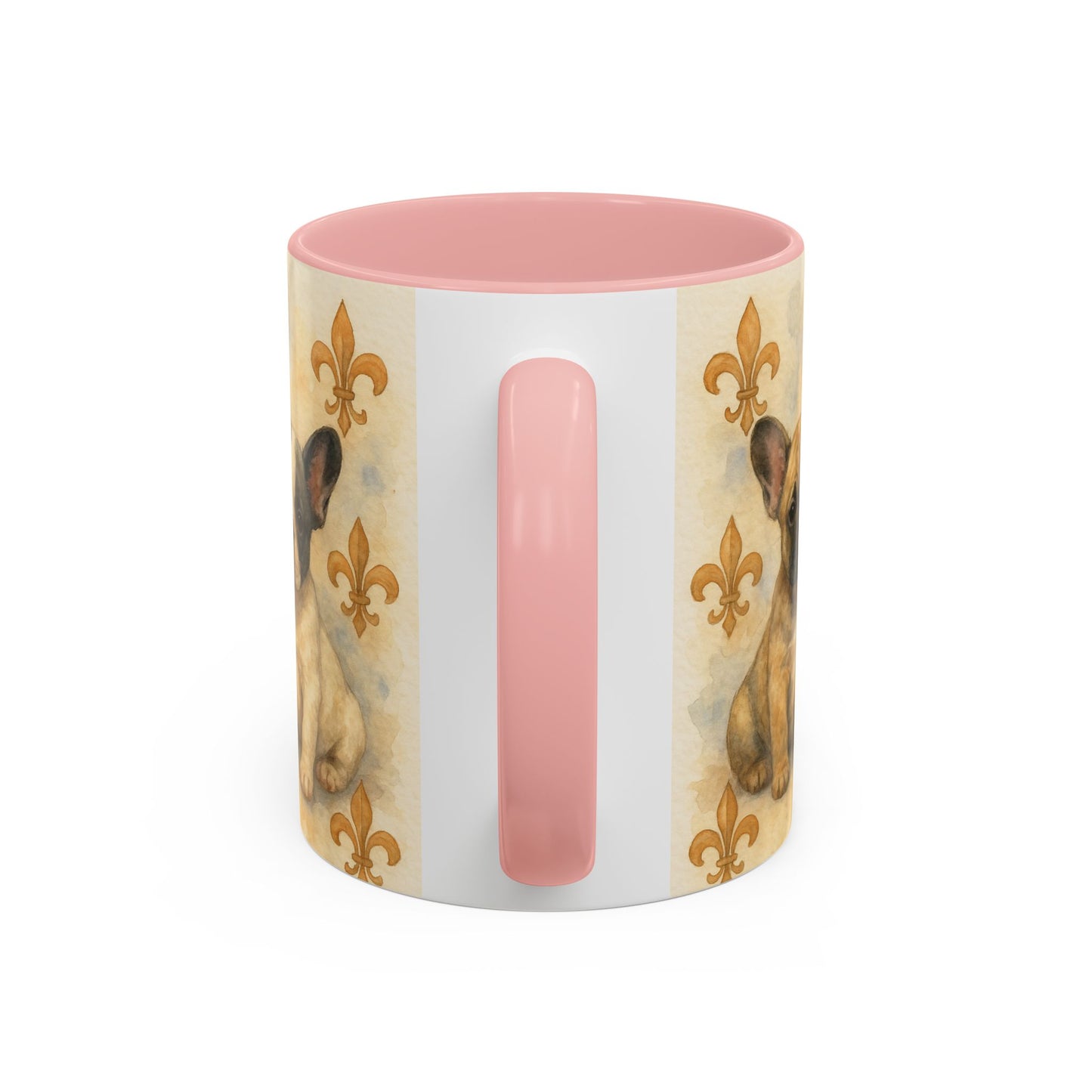 French Bulldog puppies Accent Coffee Mug - Perfect Gift for Dog Lovers