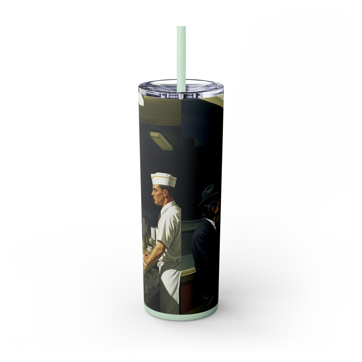 Rottweiler Tumbler with Straw, 20oz
