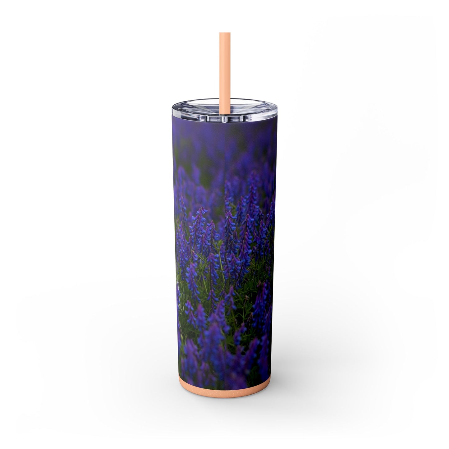 Pomeranian Skinny Tumbler with Straw, 20oz