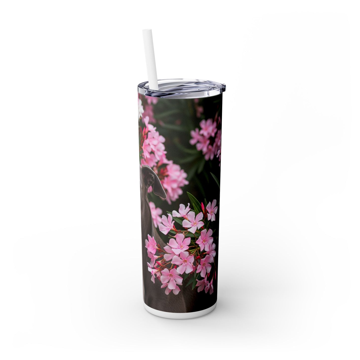 Greyhound Tumbler with Straw, 20oz