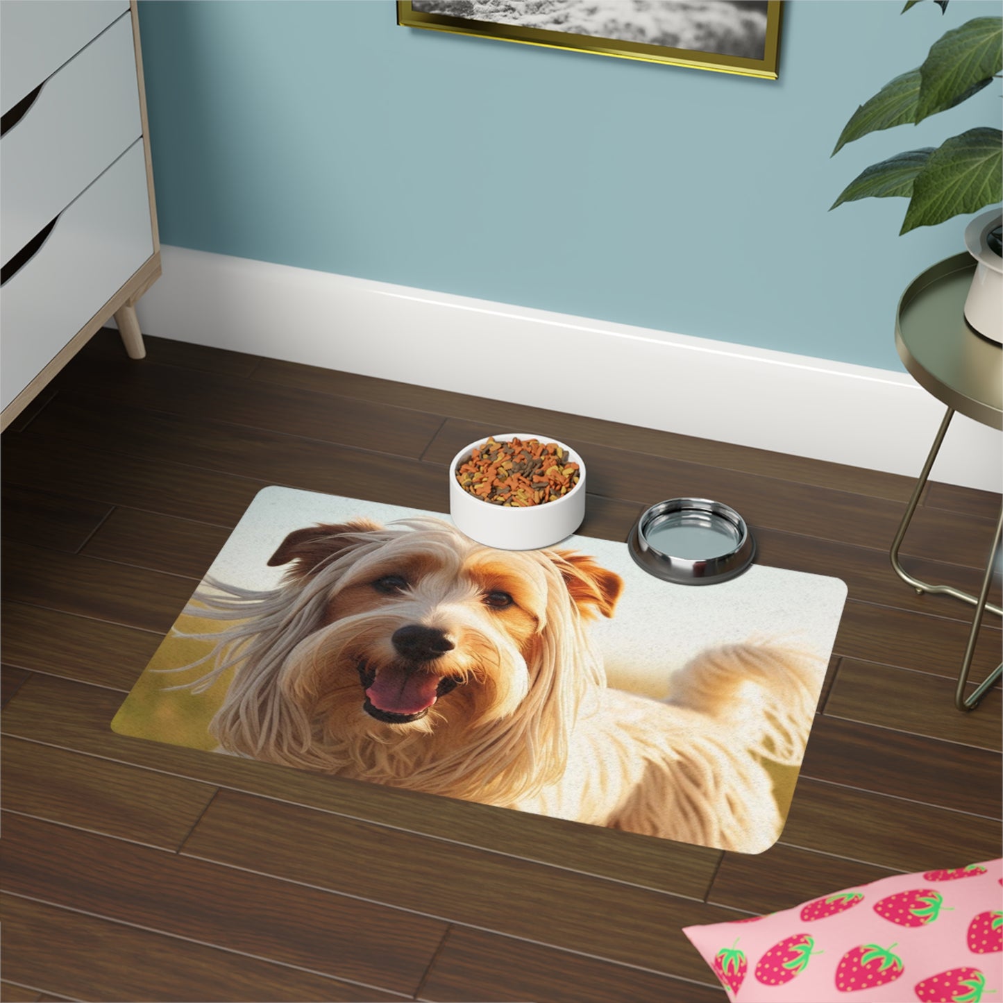 Pet Food Mat (12x18) - Komondor