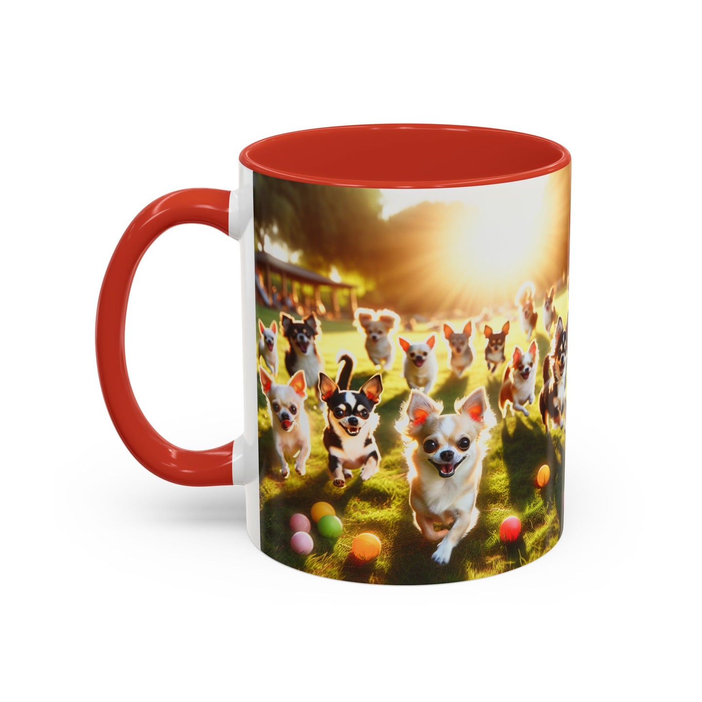 Chihuahua Accent Coffee Mug - Perfect Gift for Dog Lovers
