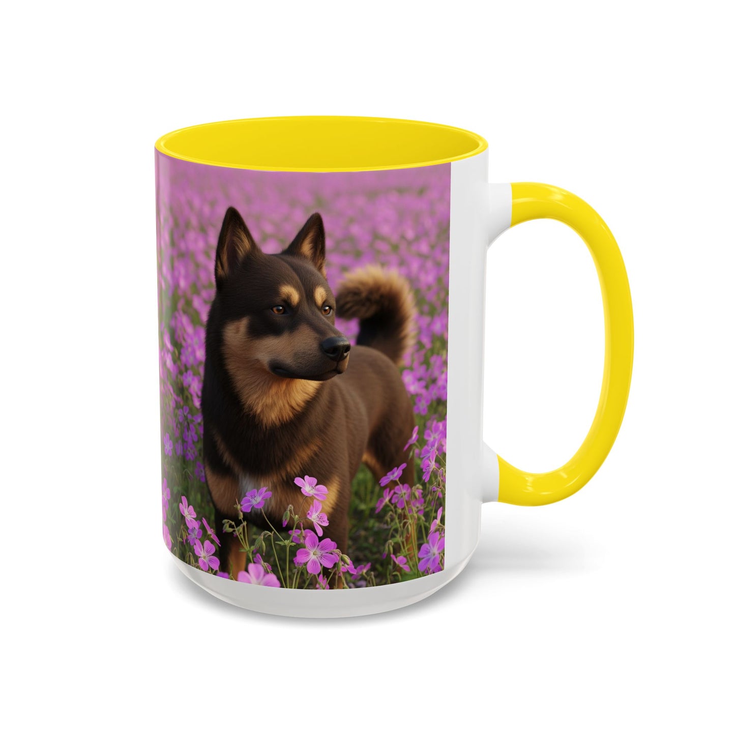 Cadabomb Okami Accent Coffee Mug - Perfect Gift for Dog Lovers