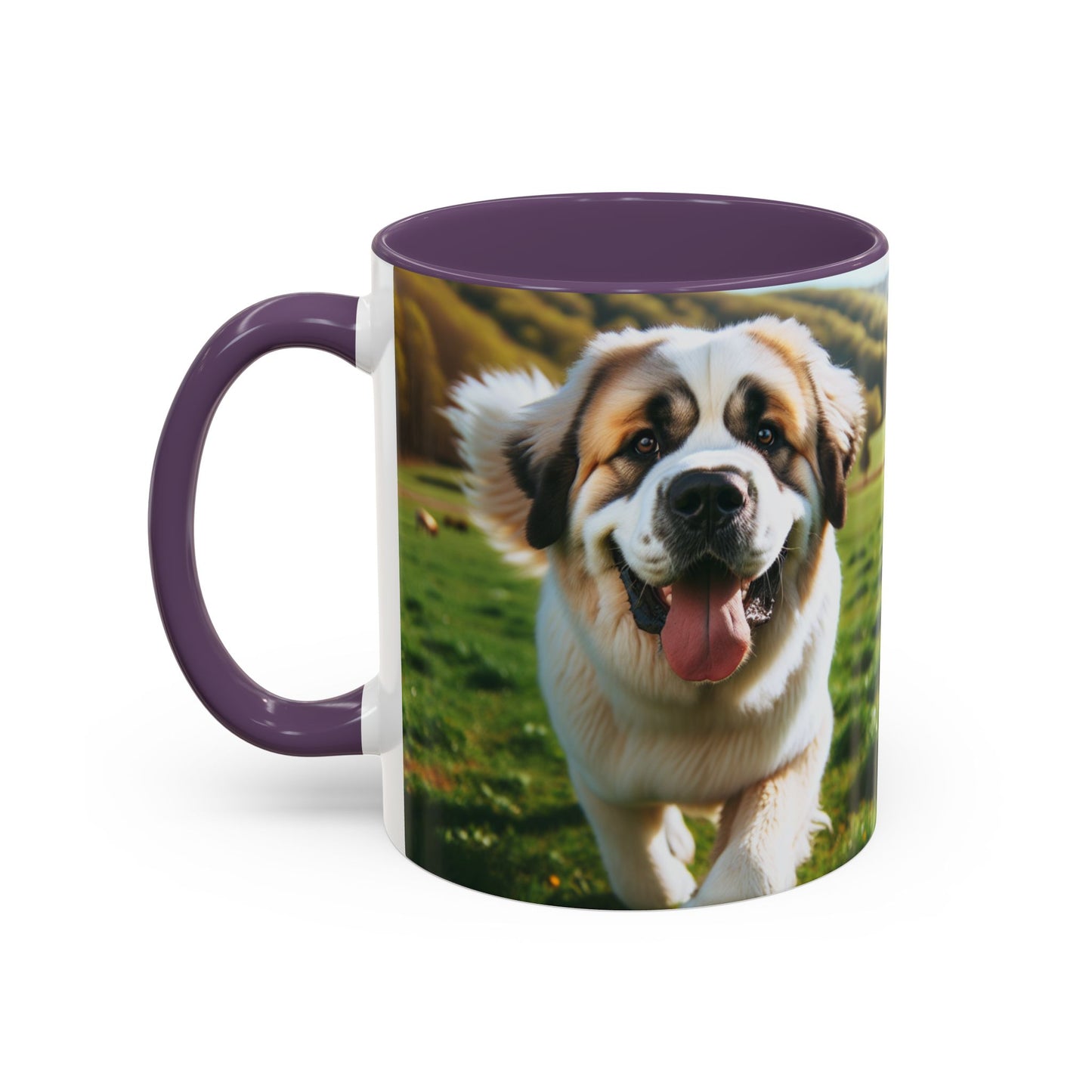 Pyrenean Mastiff Accent Coffee Mug - Perfect Gift for Dog Lovers