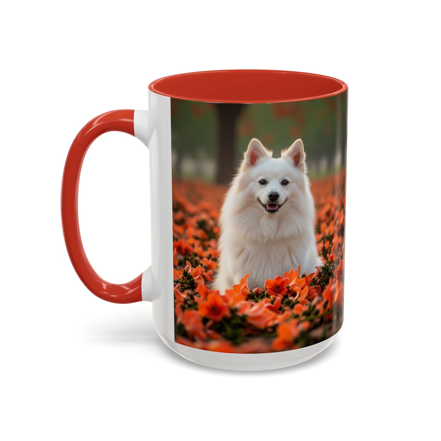 Indian Spitz Accent Coffee Mug - Perfect Gift for Dog Lovers